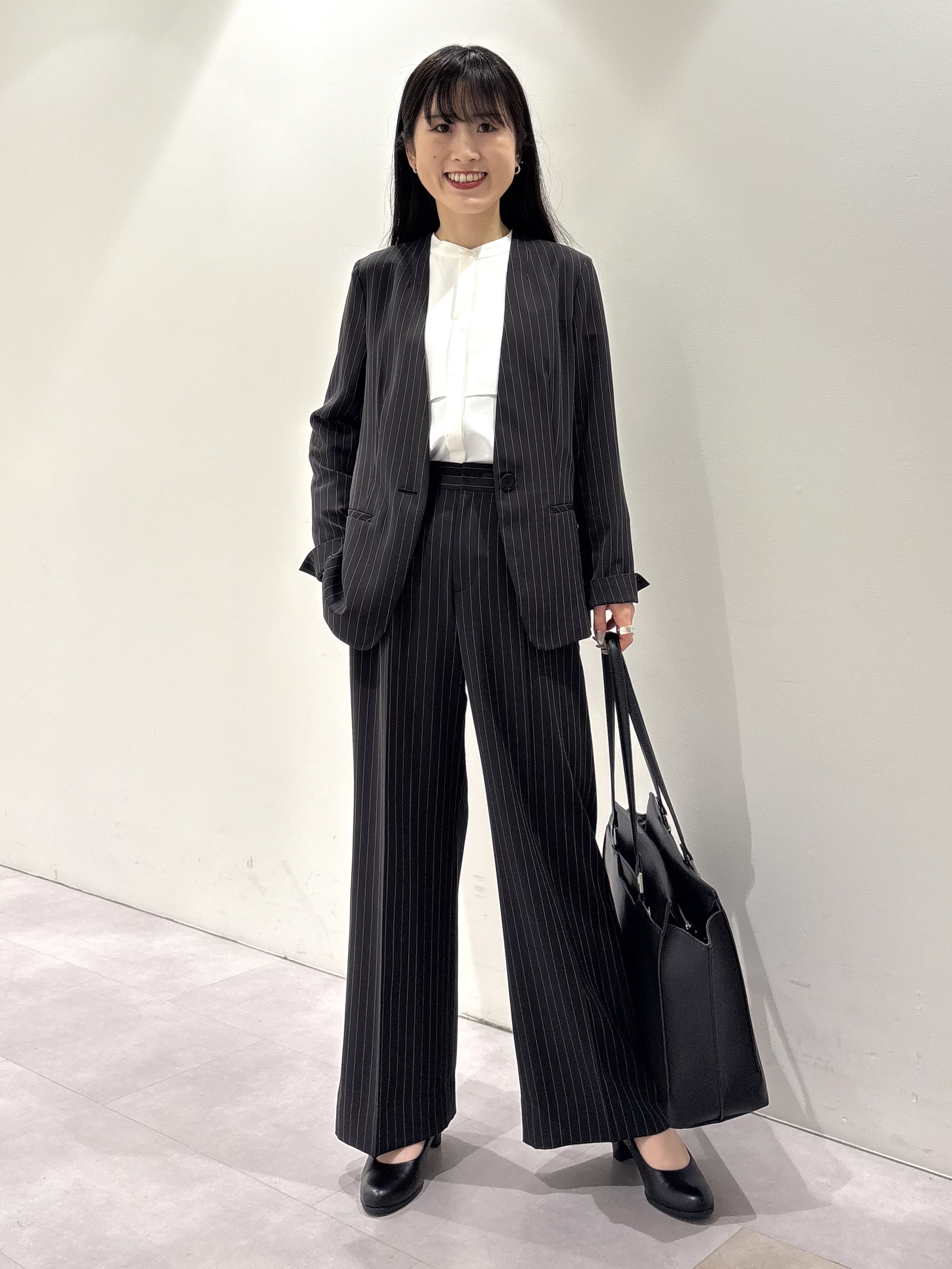 KEIKOさんの「INDIVI｜【接触冷感/UVケア/夏羽織り/着る日傘】ケープ風ブラウス」を使ったコーディネート