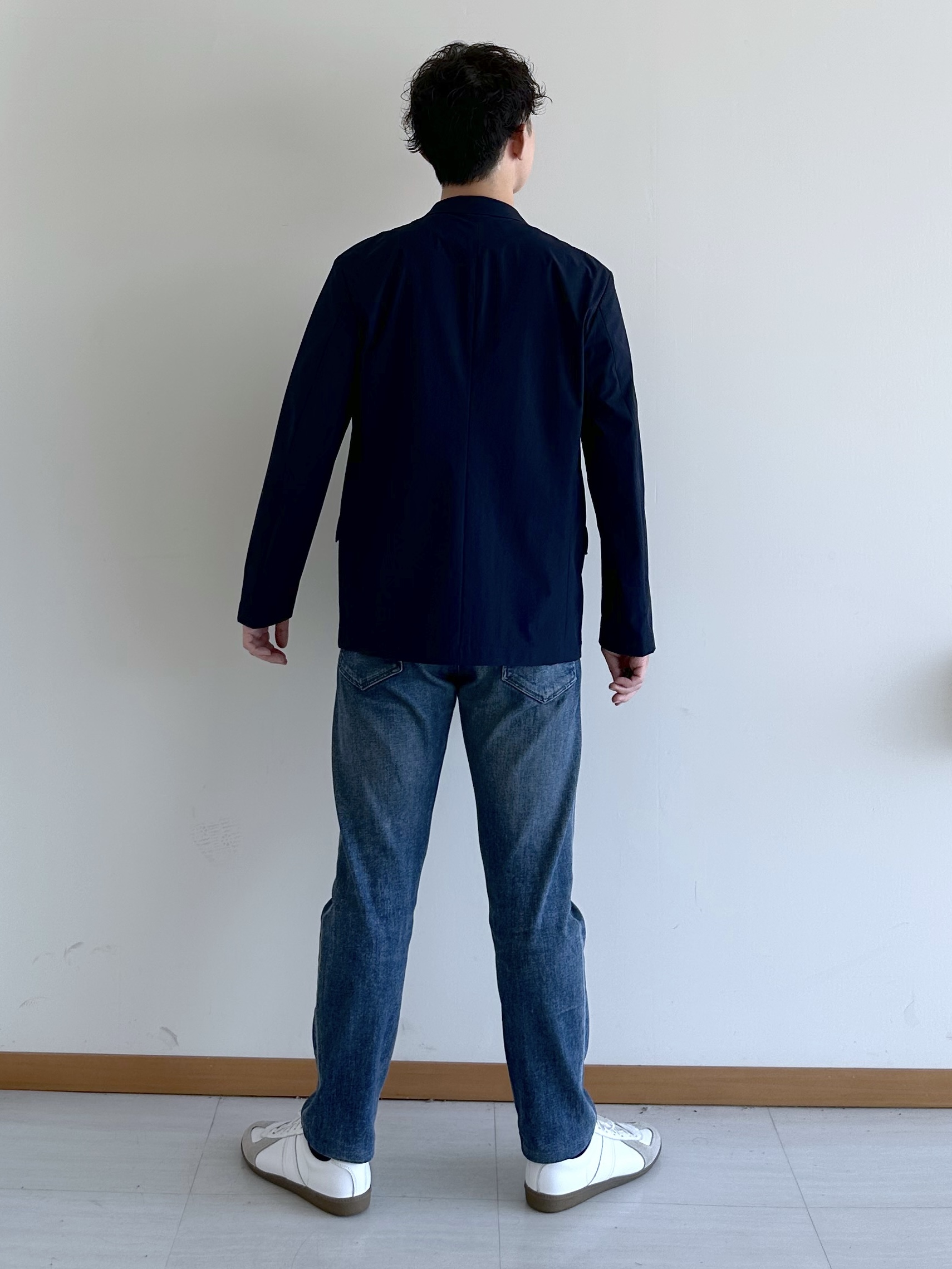 イッシーさんの「TAKEO KIKUCHI｜3Dナイロン ジャケット」を使ったコーディネート