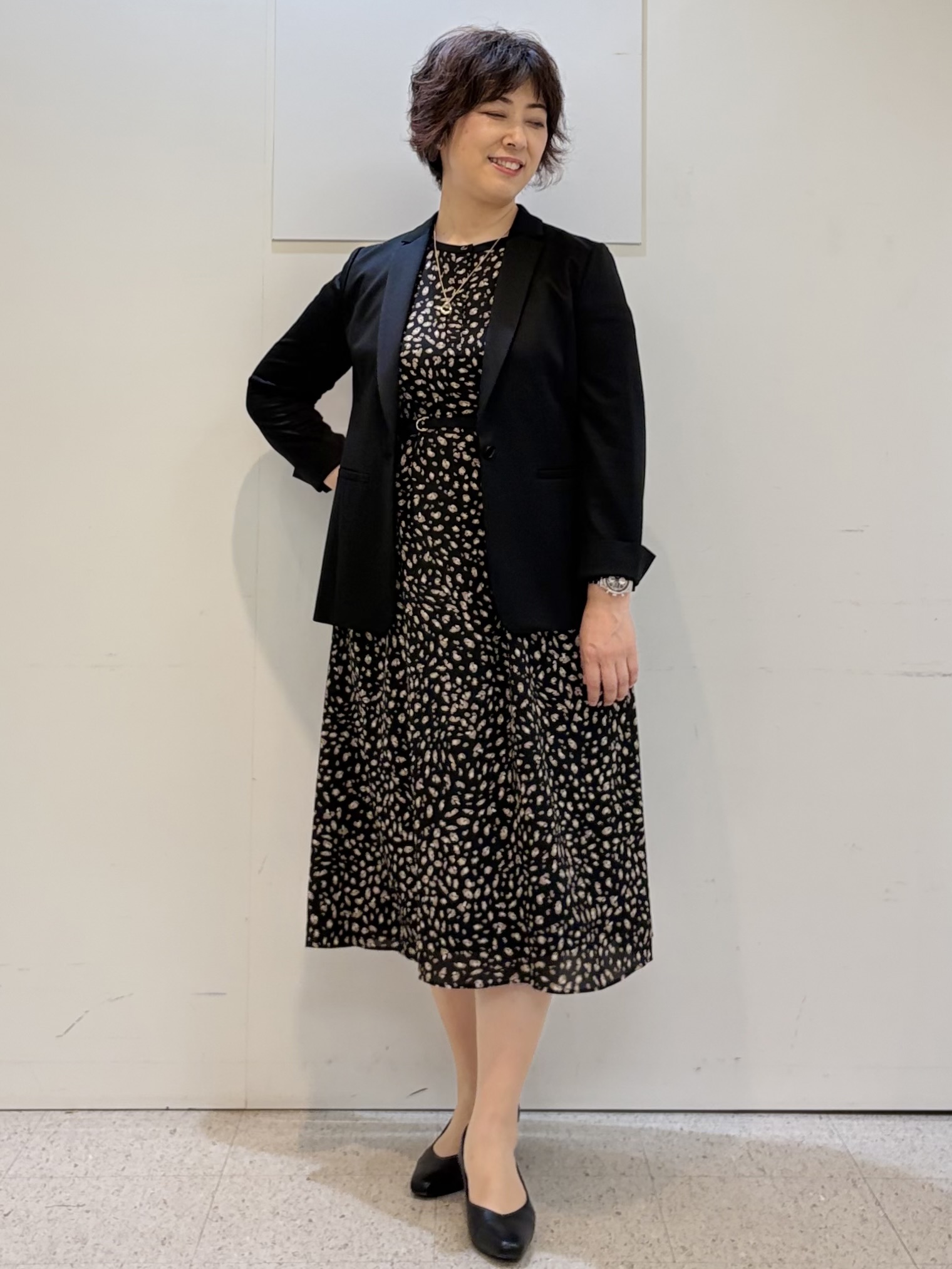 ヤスコさんの「Reflect｜【SS-4Lサイズ／UVカット／接触冷感】匠ジャケット／ロングテーラード」を使ったコーディネート