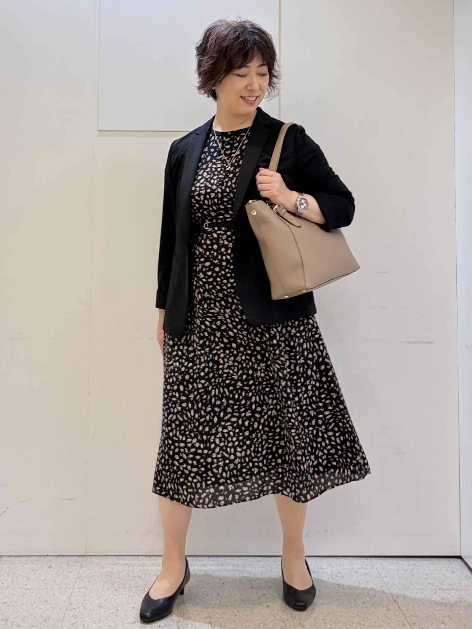 ヤスコさんの「Reflect｜【SS-4Lサイズ／UVカット／接触冷感】匠ジャケット／ロングテーラード」を使ったコーディネート