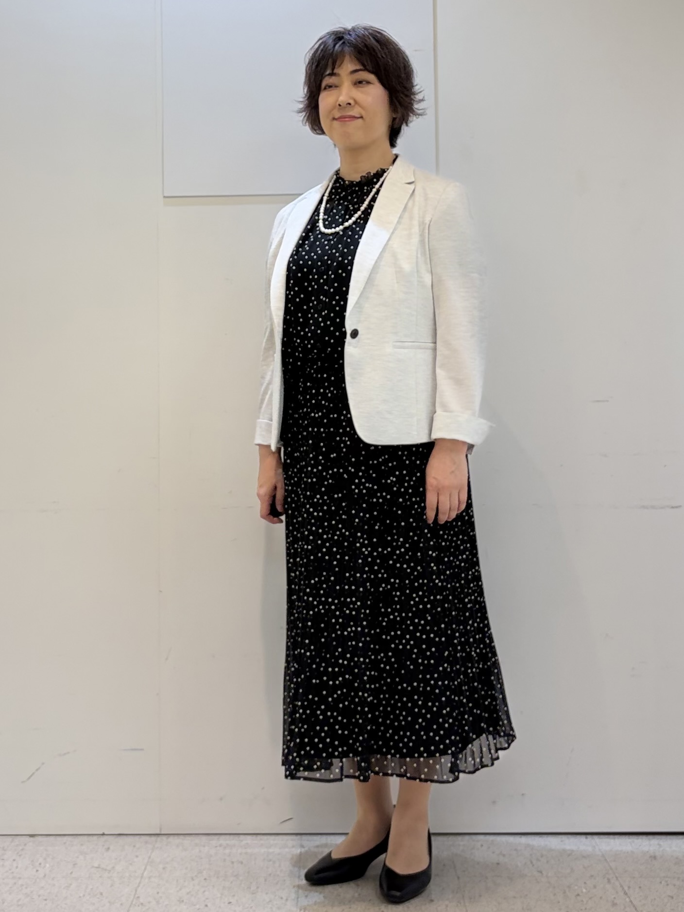 ヤスコさんの「Reflect｜【SS-4Lサイズ／UVカット／接触冷感】匠ジャケット／ベーシックテーラード」を使ったコーディネート