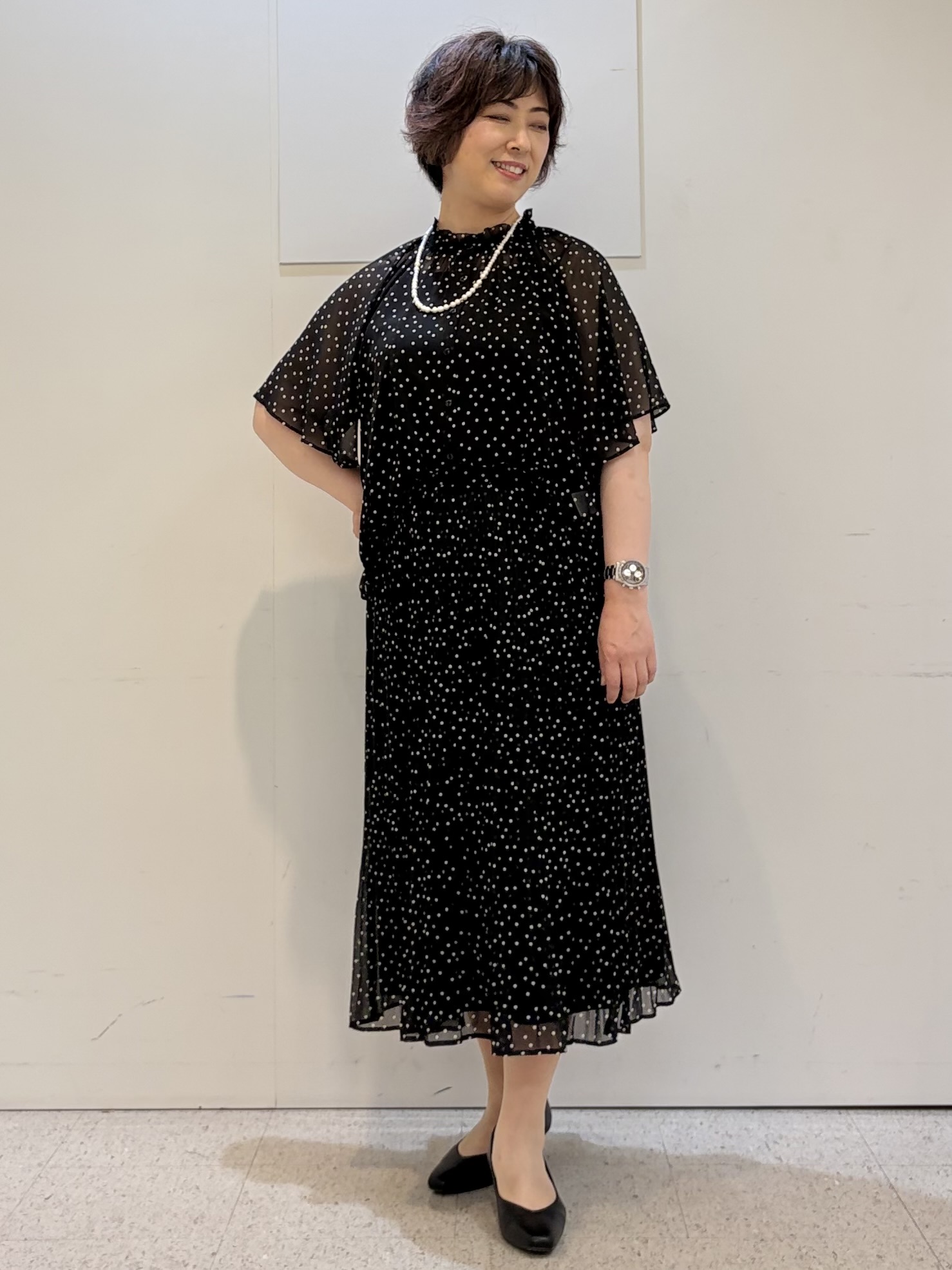 ヤスコさんの「Reflect｜【SS-4Lサイズ／UVカット／接触冷感】匠ジャケット／ベーシックテーラード」を使ったコーディネート