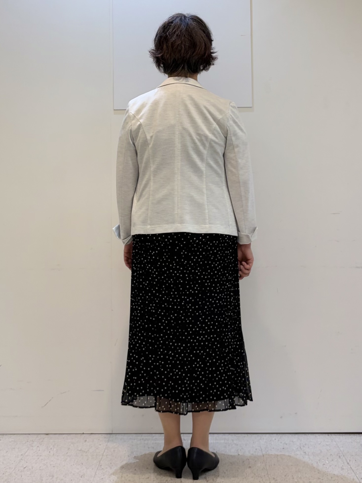 ヤスコさんの「Reflect｜【SS-4Lサイズ／UVカット／接触冷感】匠ジャケット／ベーシックテーラード」を使ったコーディネート