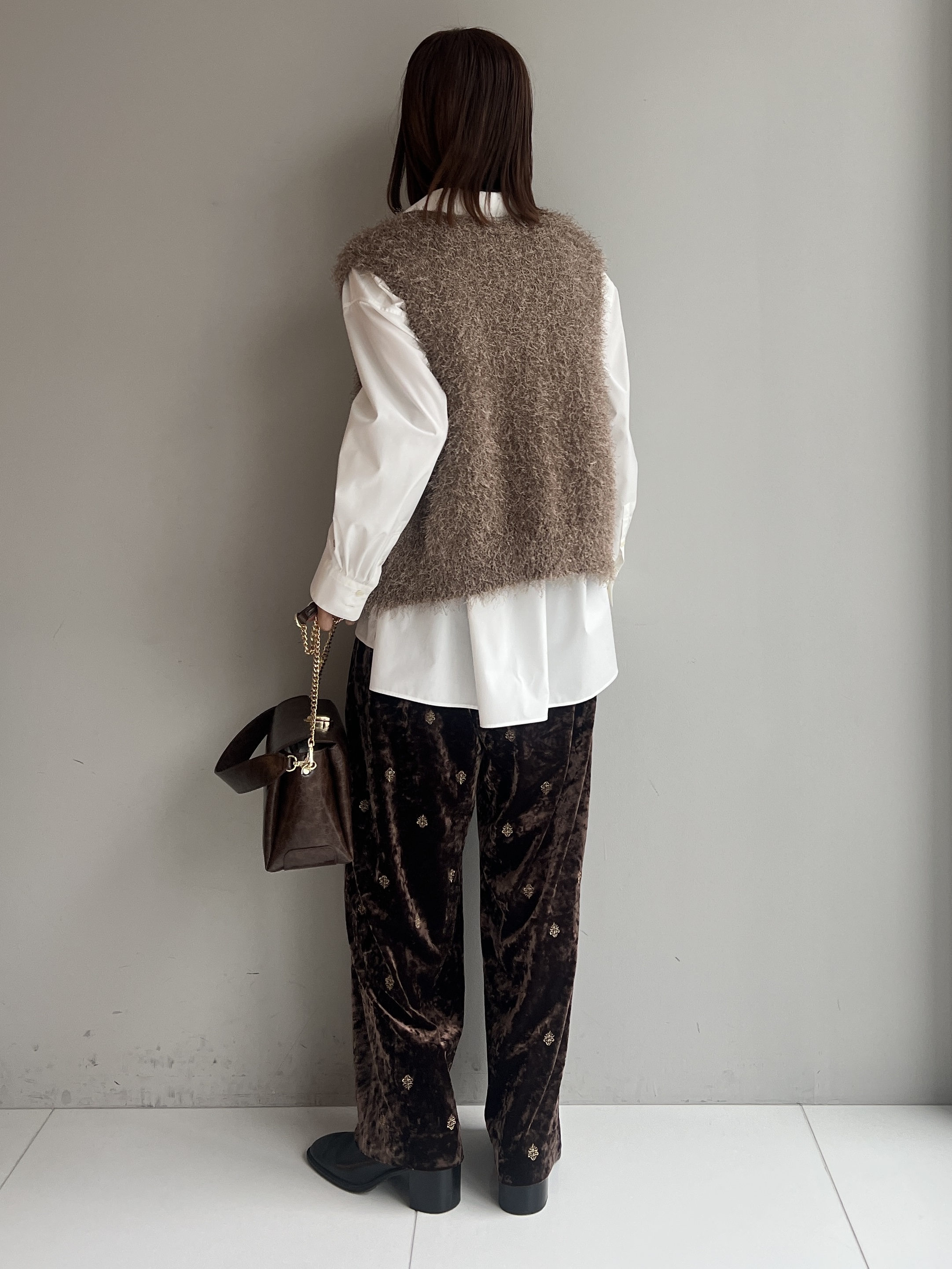 misaさんの「DRESSTERIOR｜【接触冷感/UVカット/着回し】スキッパーブラウス」を使ったコーディネート