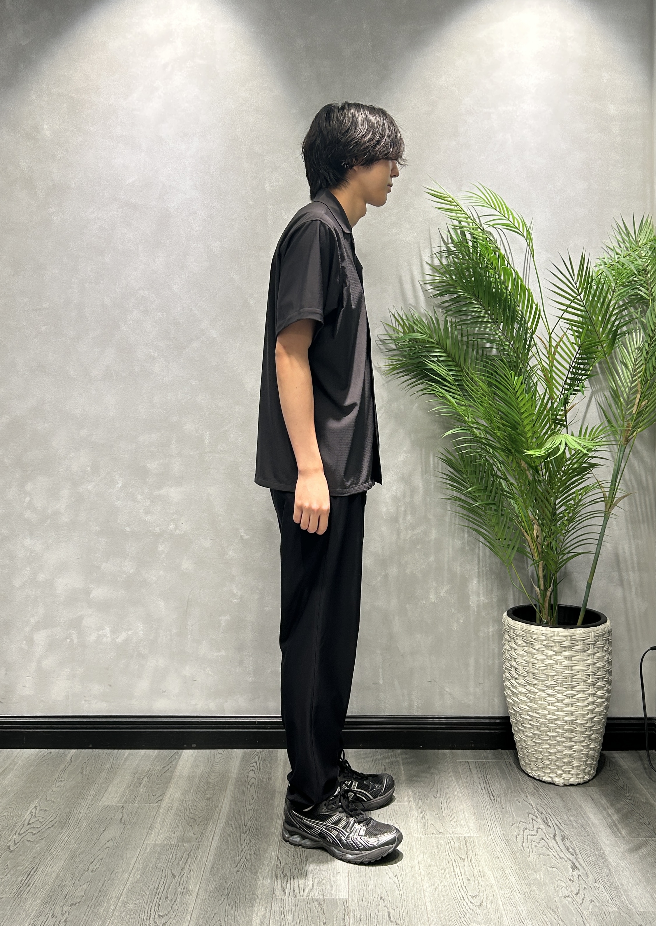 ruiさんの「TAKEO KIKUCHI｜【通気性】AIRTOOL LIGHT オープンカラー半袖シャツ」を使ったコーディネート