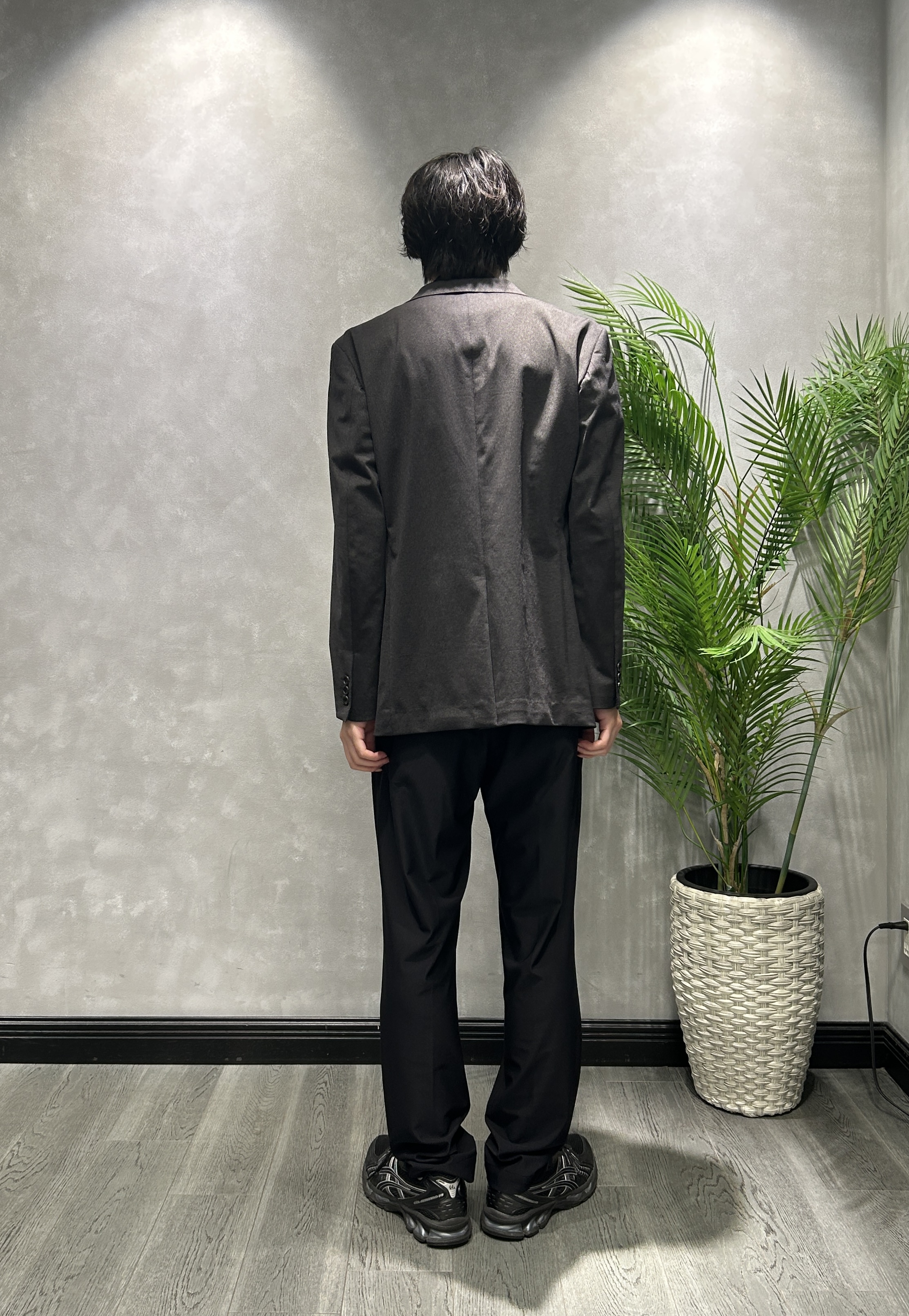 ruiさんの「TAKEO KIKUCHI｜【360&deg;ストレッチ／軽量】None Of Stress ライト ジャケット（セットアップ対応）」を使ったコーディネート