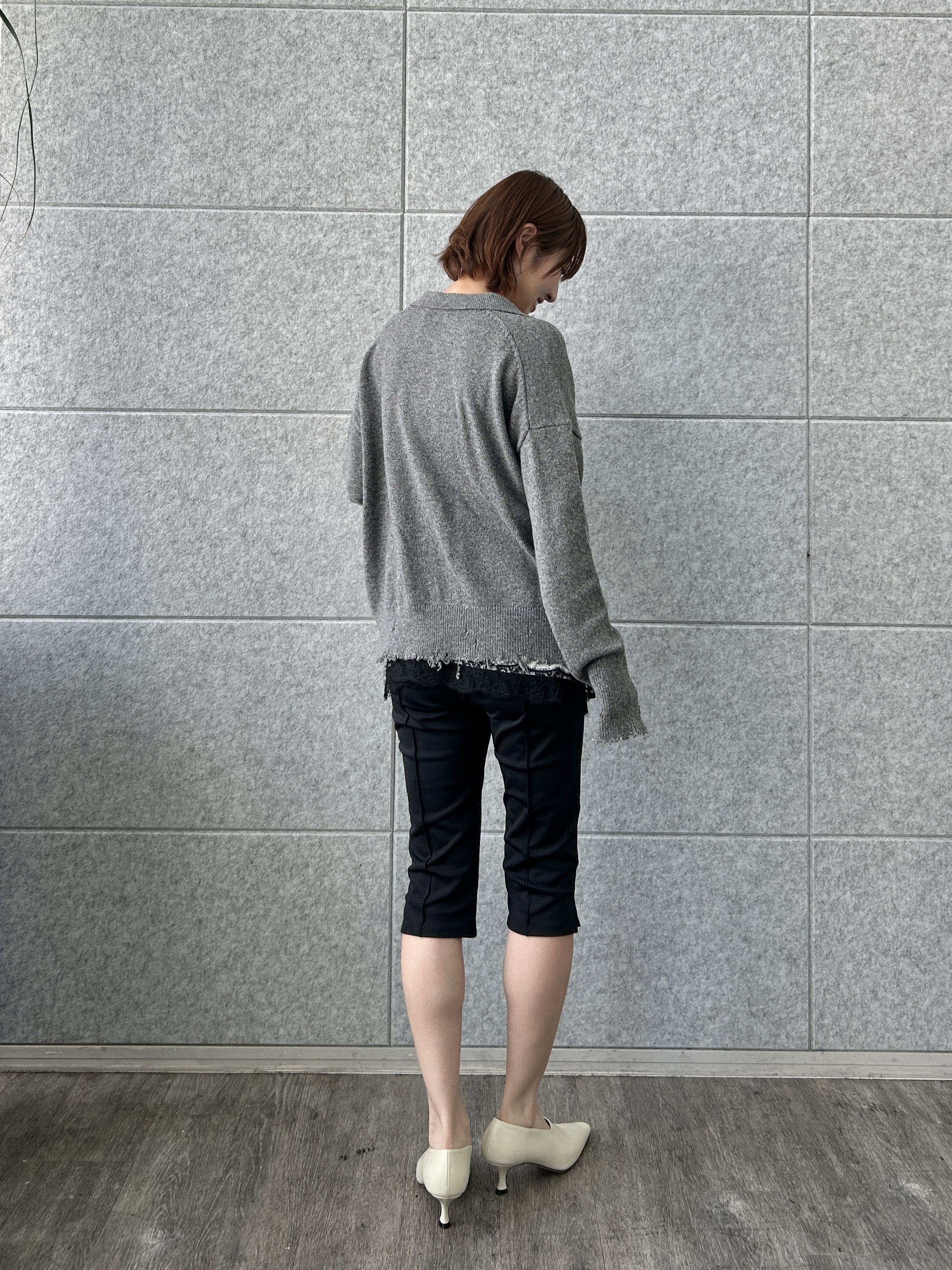 harunaさんの「CODE A｜IRONING｜plain pullover polo」を使ったコーディネート