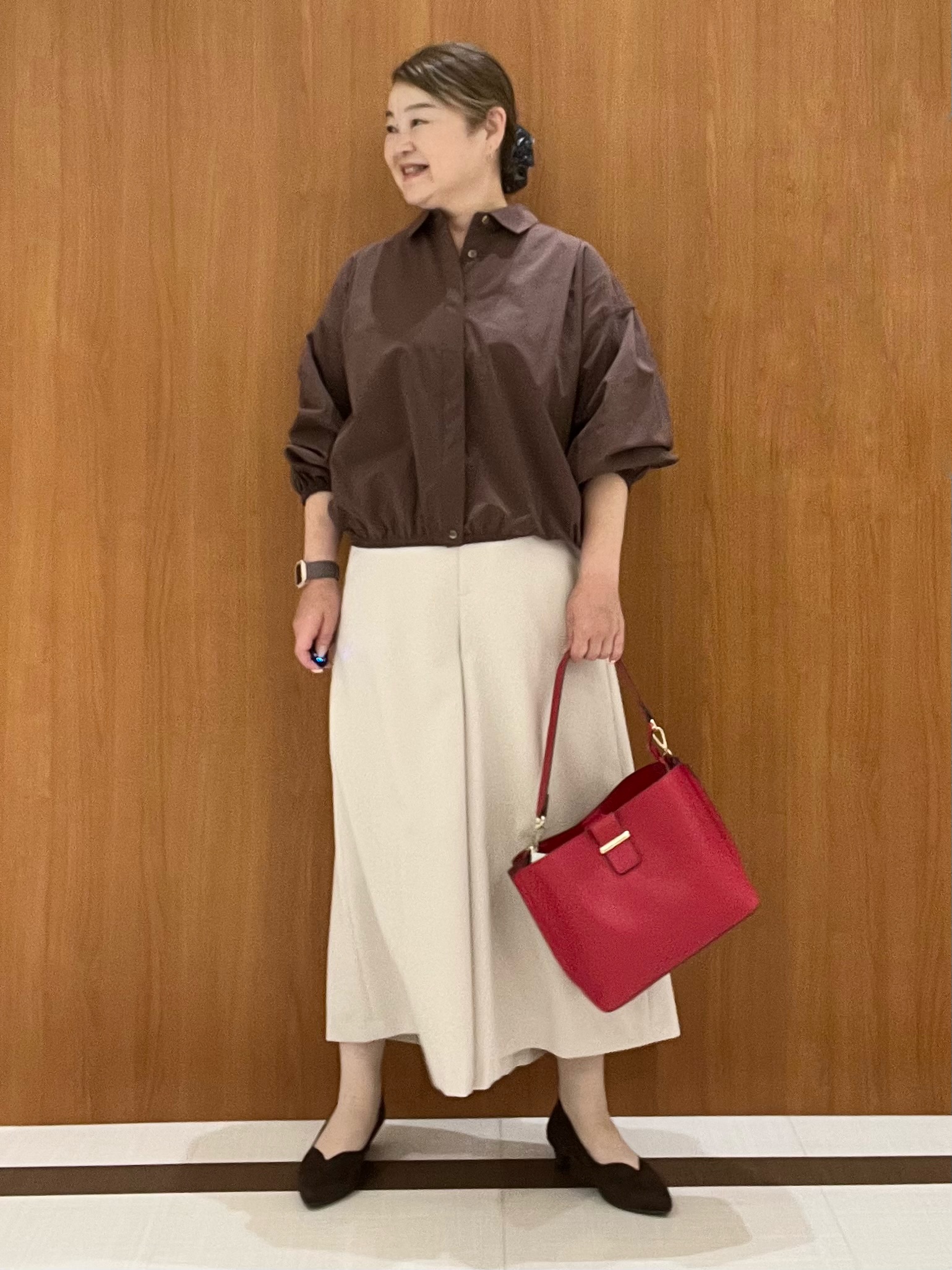 Hiroさんの「Reflect｜ショート丈シャツブルゾン」を使ったコーディネート