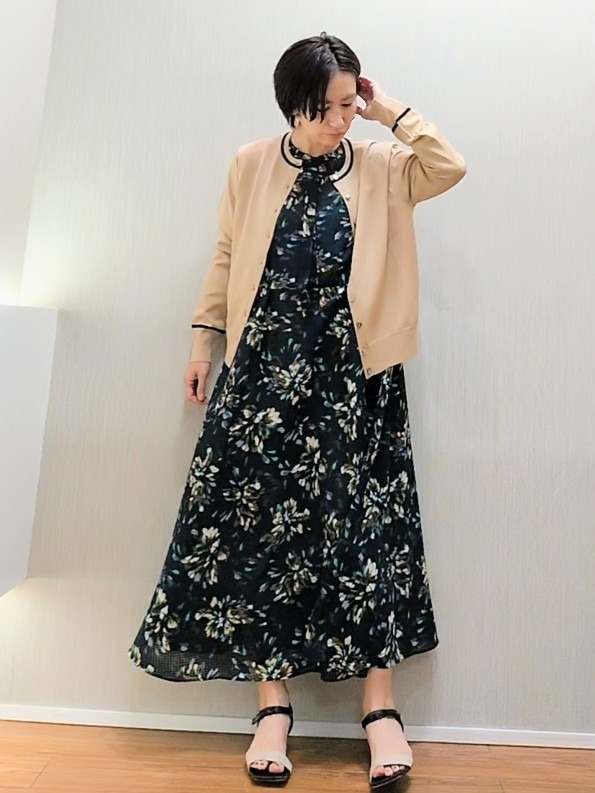 ミズタさんの「UNTITLED｜【アンサンブル可能/秋羽織り】コンパクトニットカーディガン」を使ったコーディネート