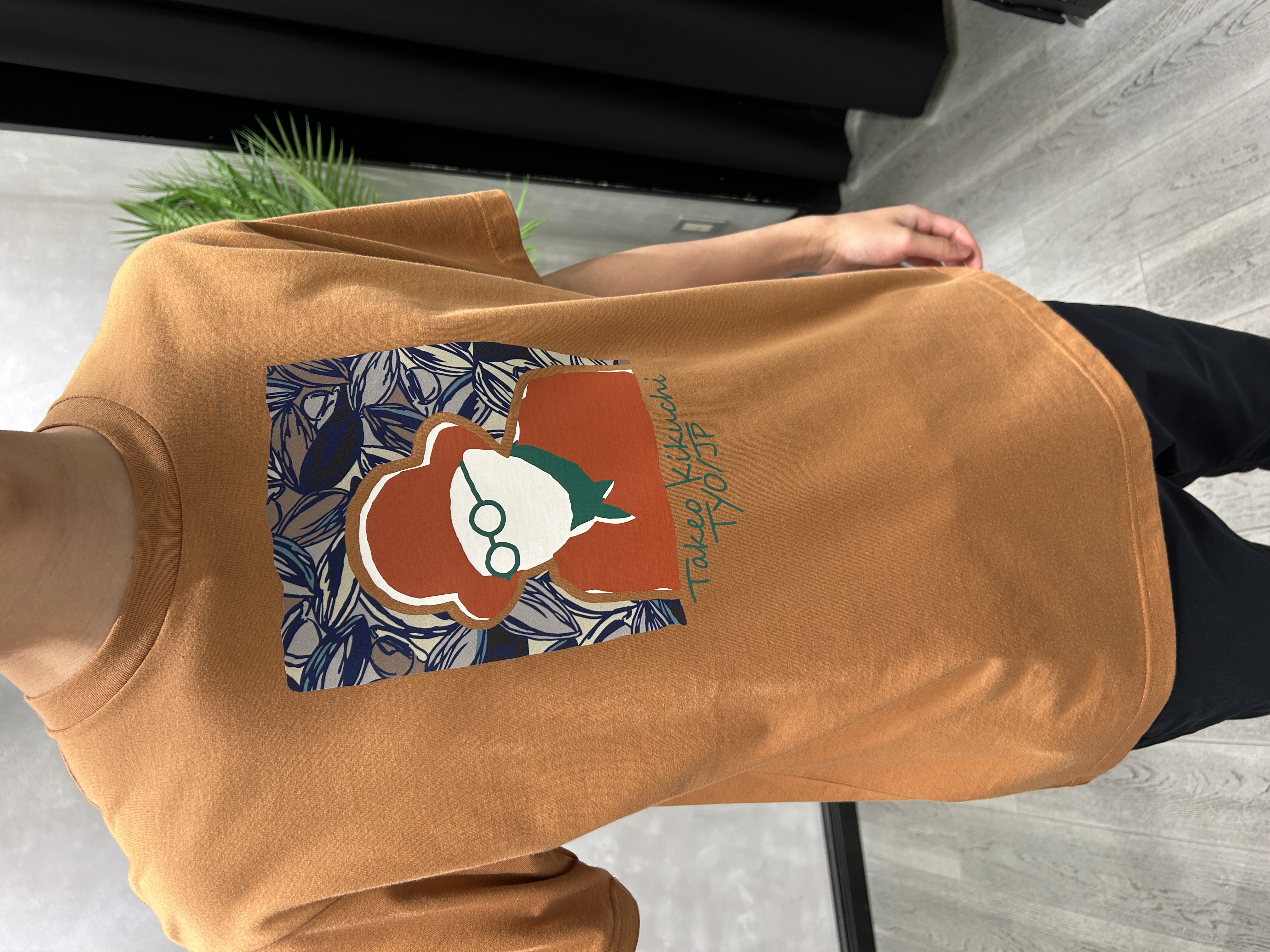 ruiさんの「TAKEO KIKUCHI｜ポートレートアートＴシャツ」を使ったコーディネート