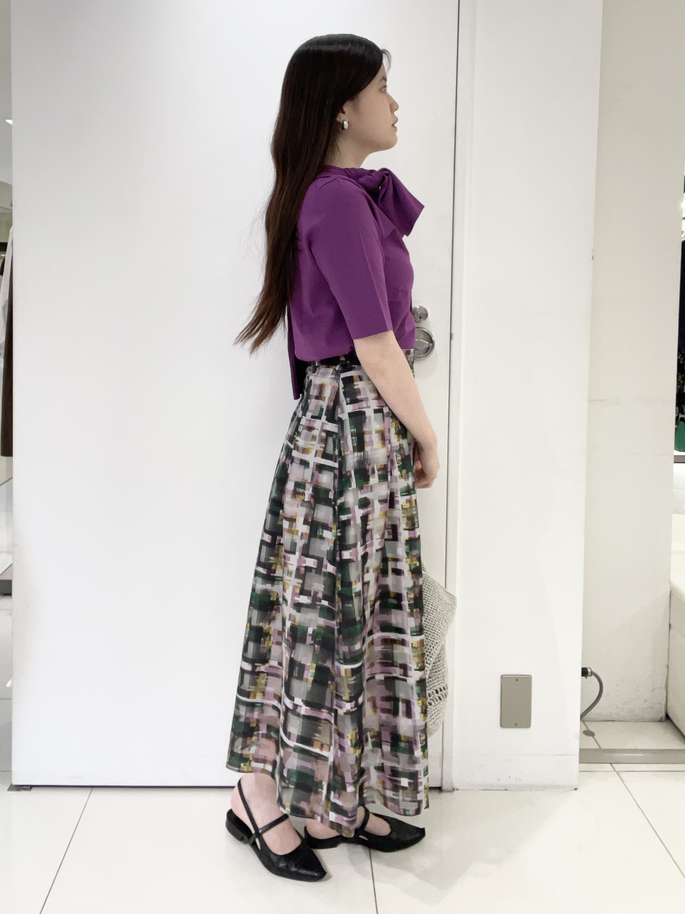 moeさんの「UNTITLED｜【アンサンブル可能/秋羽織り】コンパクトニットカーディガン」を使ったコーディネート