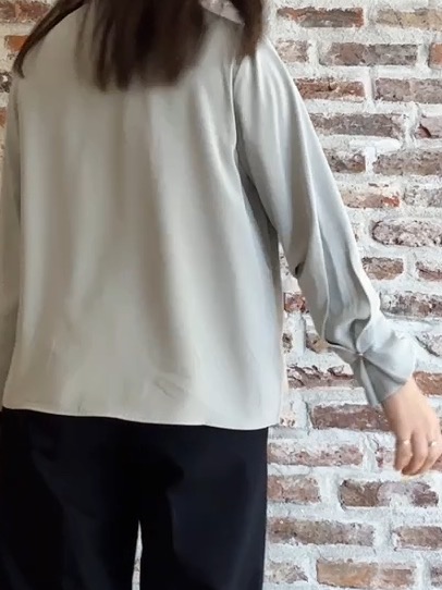 tokiさんの「THE SHOP TK｜ラッフルタイジョーゼットブラウス」を使ったコーディネート