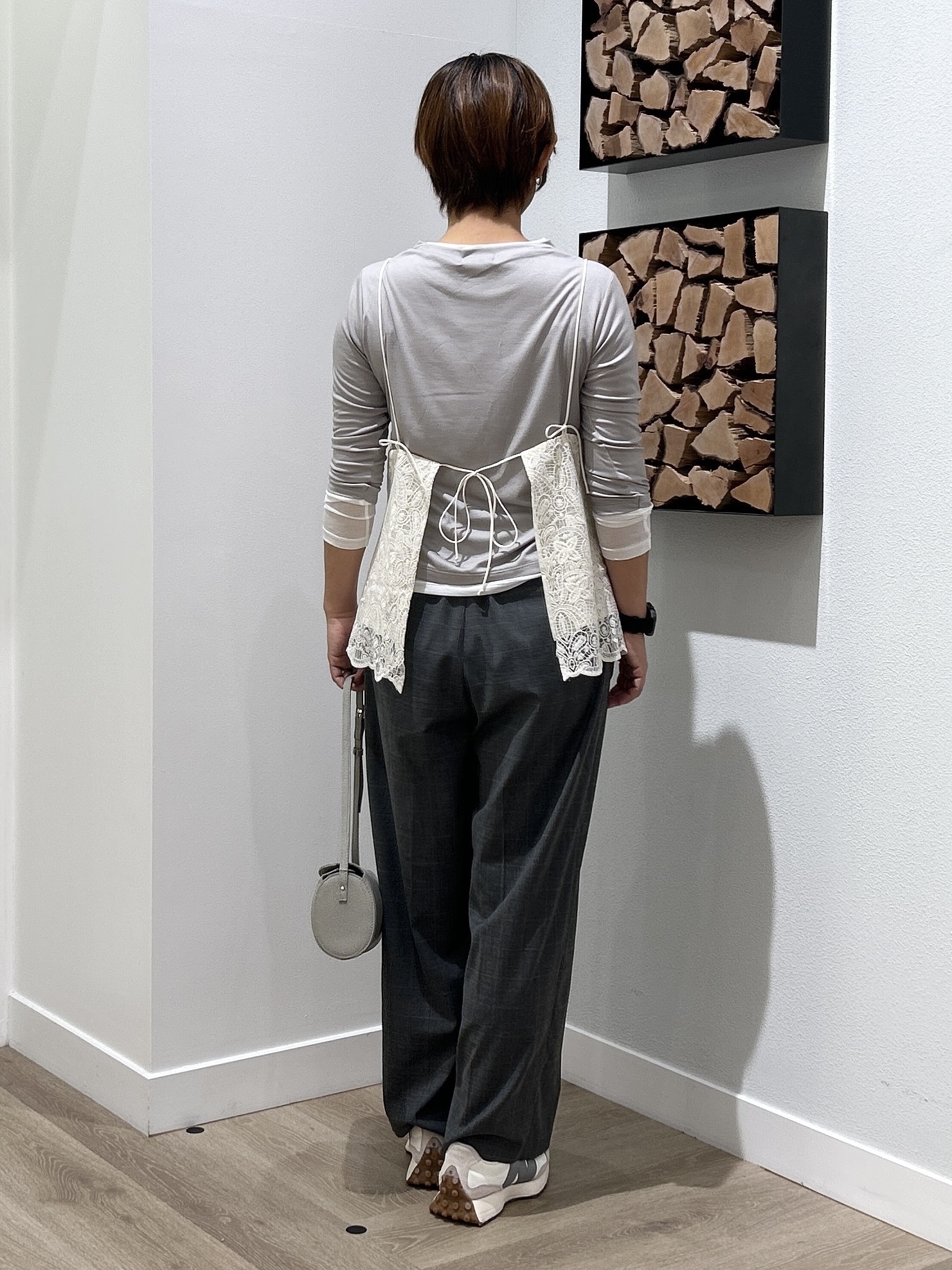 rairaiさんの「Dessin｜【調温機能】シアーリブプルオーバー」を使ったコーディネート