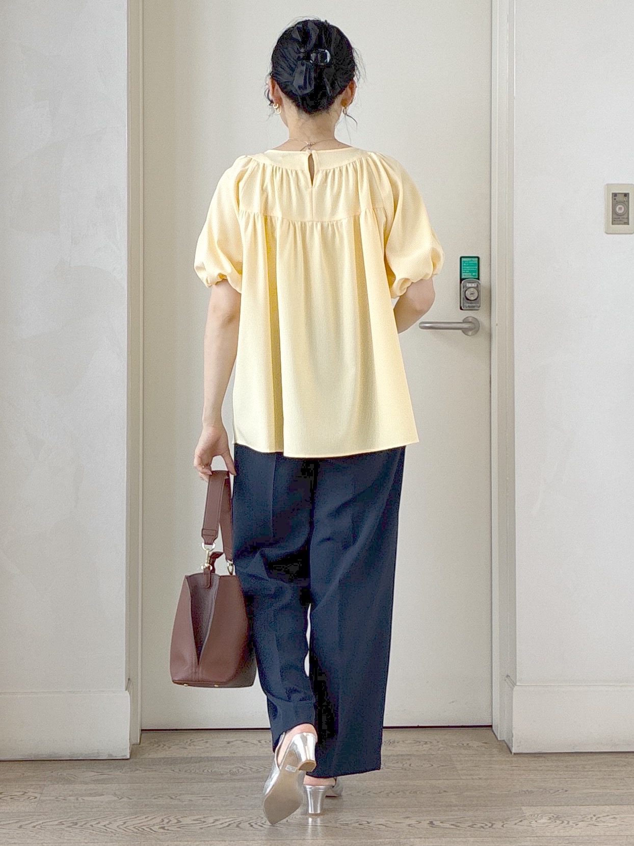  beni_gingerさんの「Reflect｜ギャザーデザインブラウス」を使ったコーディネート