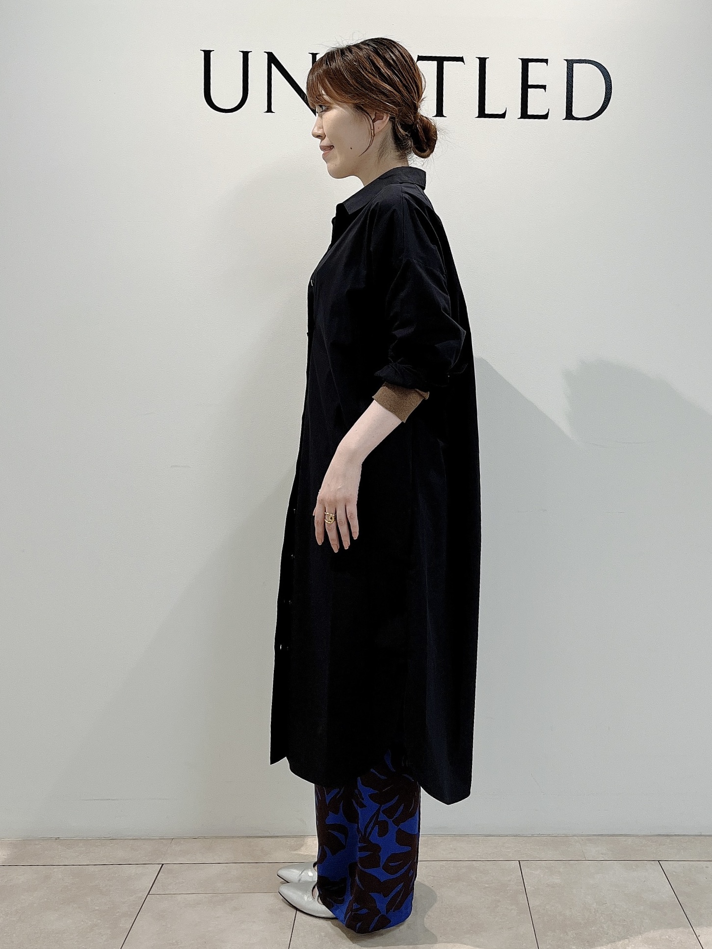 hayaさんの「UNTITLED｜ロングシャツワンピース」を使ったコーディネート