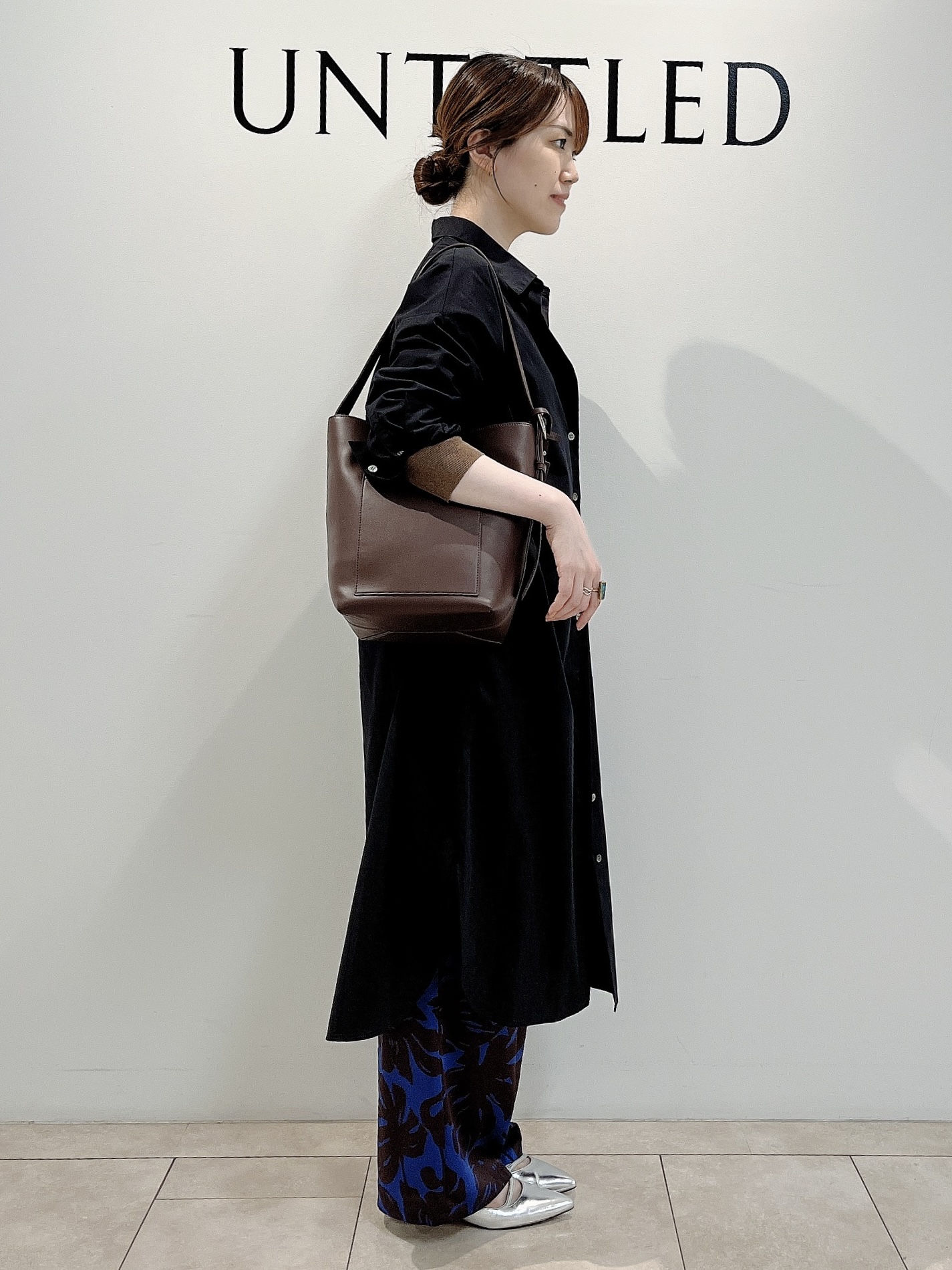 hayaさんの「UNTITLED｜ロングシャツワンピース」を使ったコーディネート