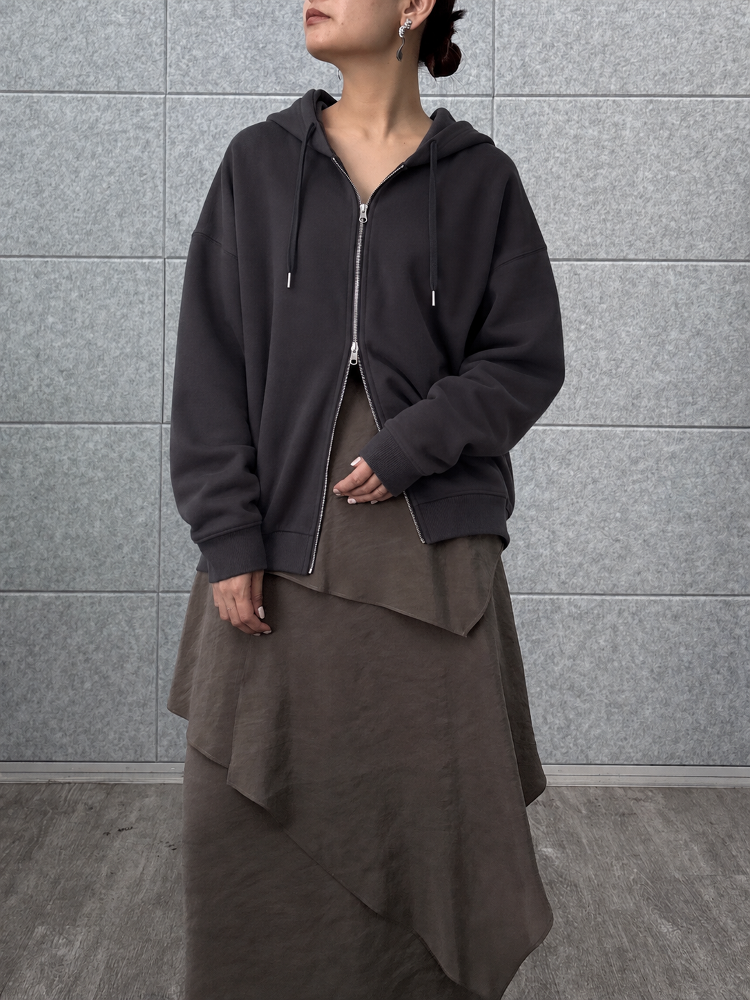 ayanoさんの「INDIVI｜ランダムフリルスカート」を使ったコーディネート
