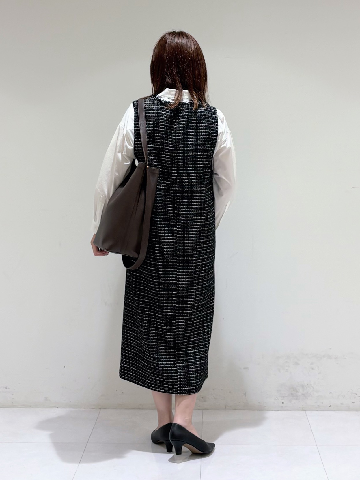 tsuyuさんの「INDIVI｜【A4対応】トートショルダーバッグ」を使ったコーディネート