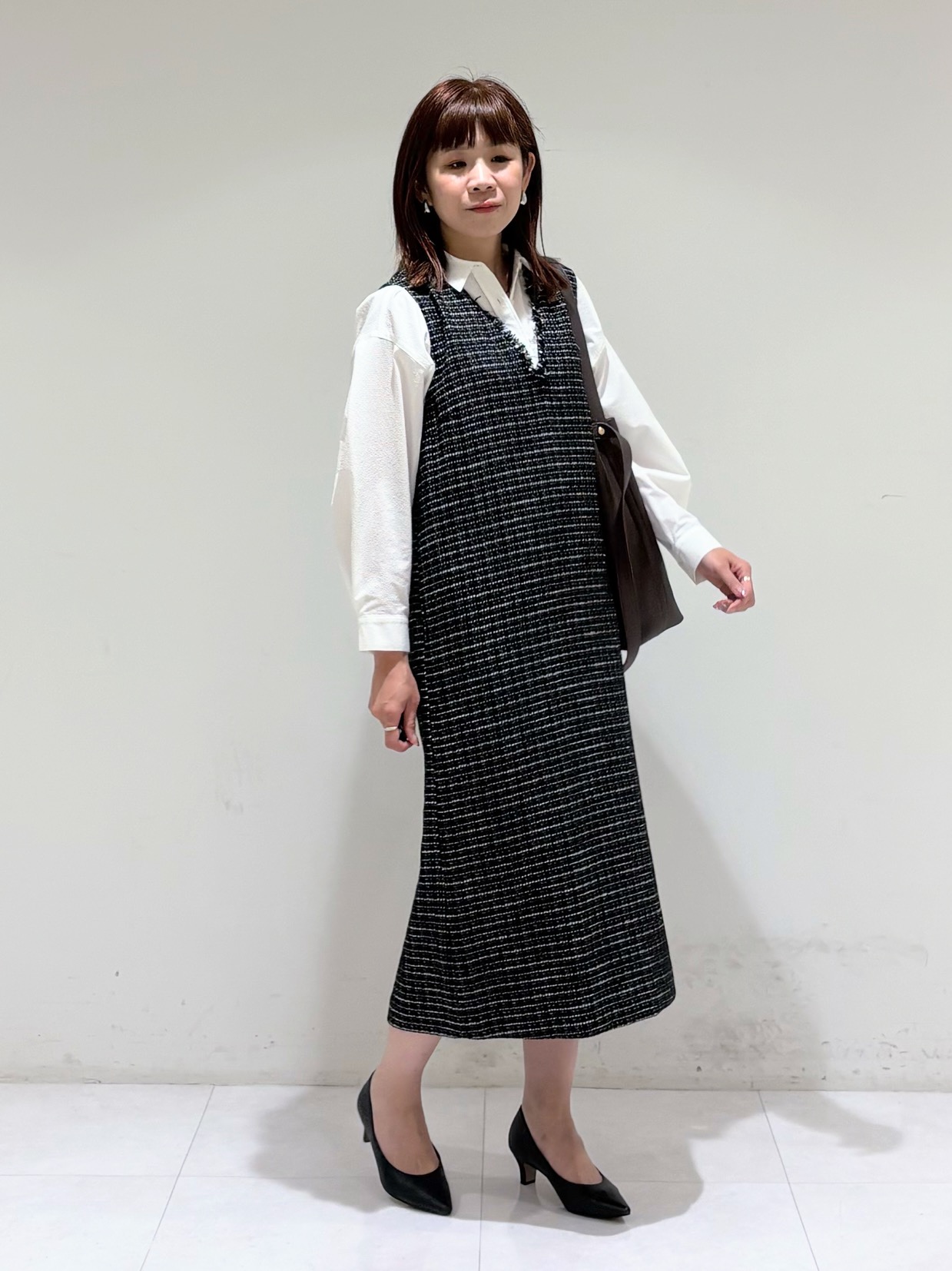tsuyuさんの「INDIVI｜【A4対応】トートショルダーバッグ」を使ったコーディネート