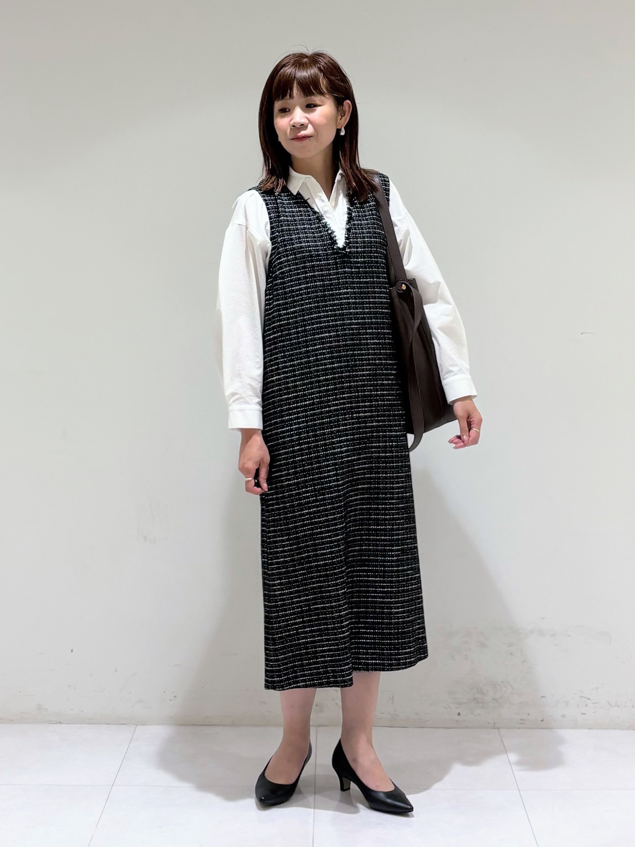 tsuyuさんの「INDIVI｜【A4対応】トートショルダーバッグ」を使ったコーディネート