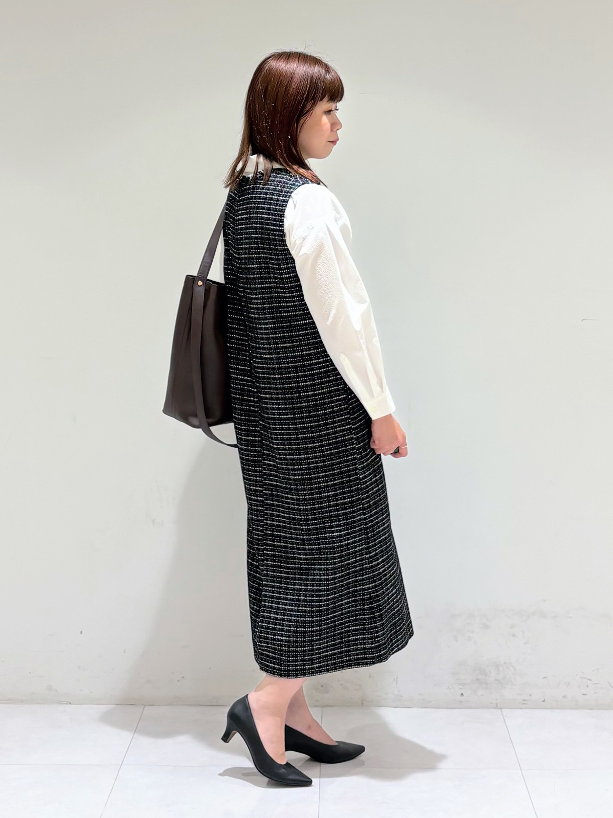 tsuyuさんの「INDIVI｜【A4対応】トートショルダーバッグ」を使ったコーディネート