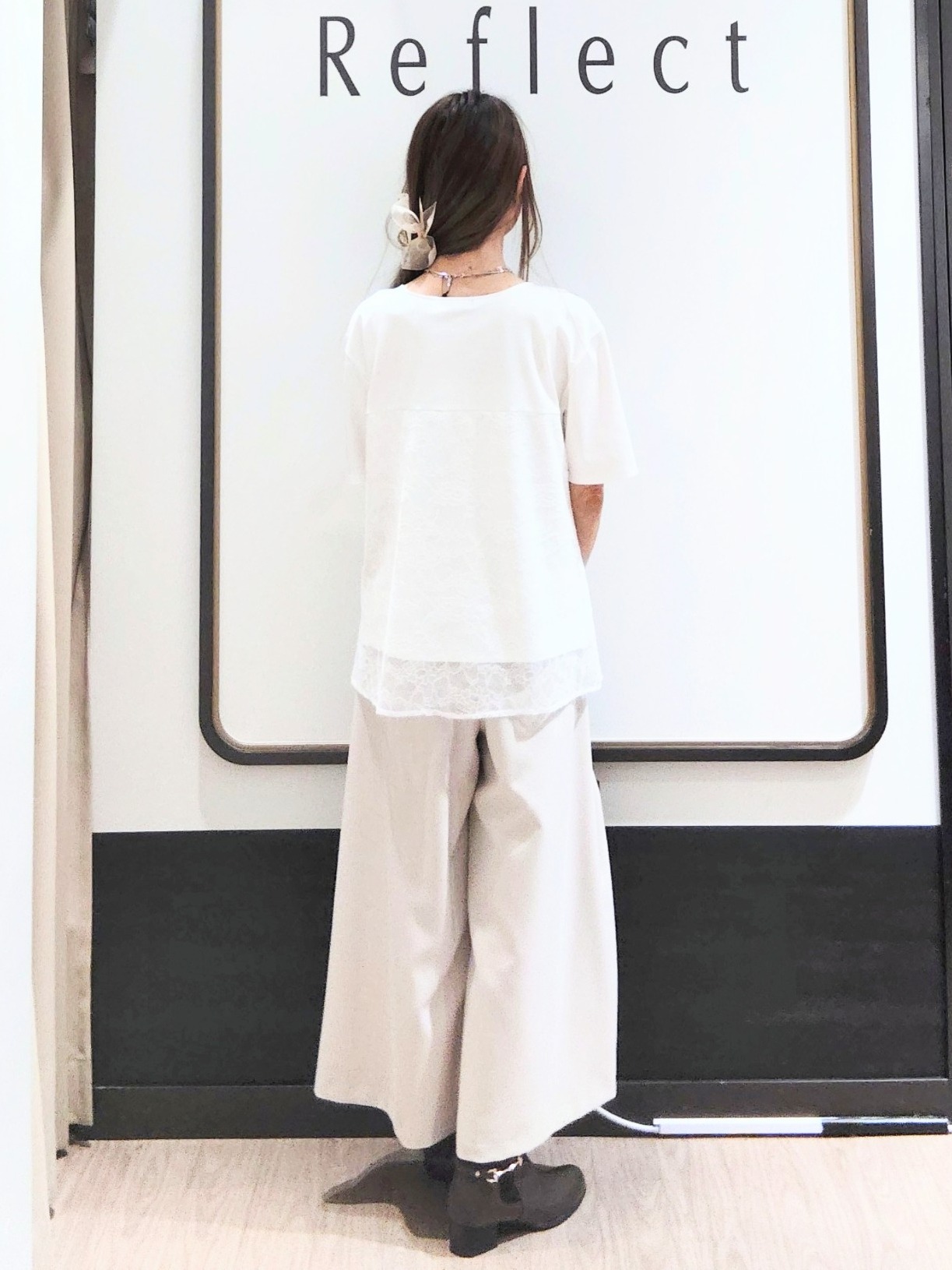 Chiiさんの「Reflect｜ワイドシルエットスカーチョパンツ」を使ったコーディネート