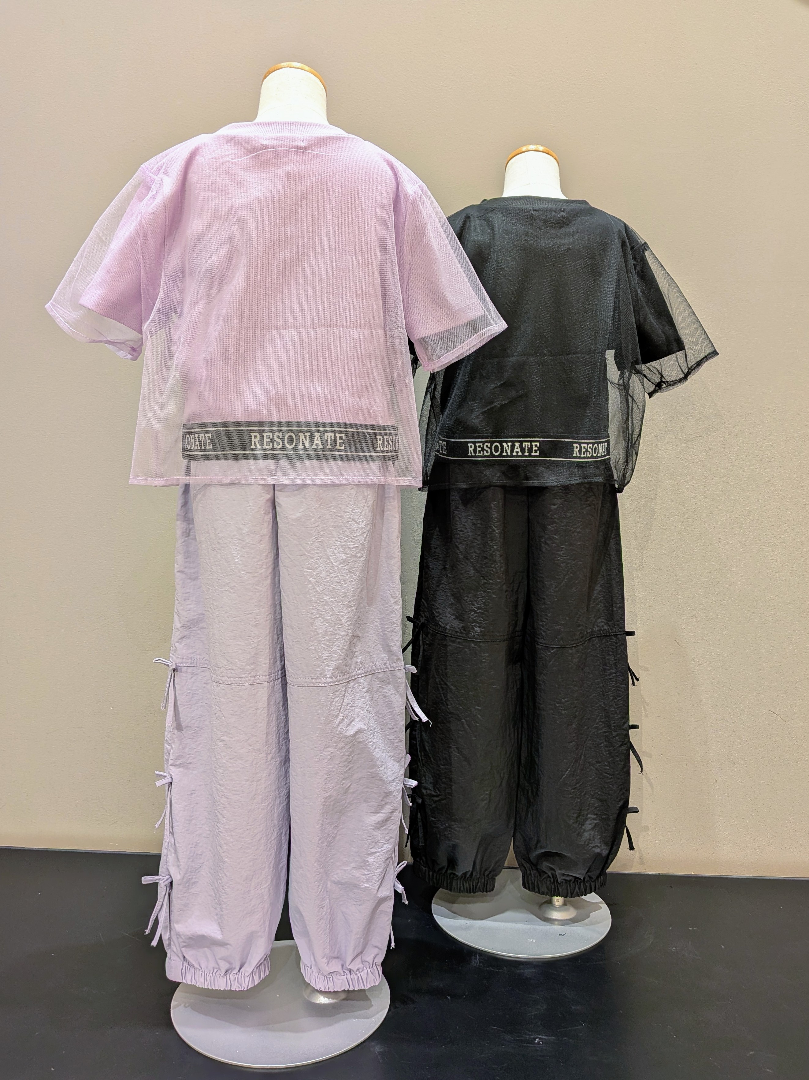 vacheさんの「SHOO･LA･RUE｜【110-150cm】メッシュデザインTシャツ」を使ったコーディネート