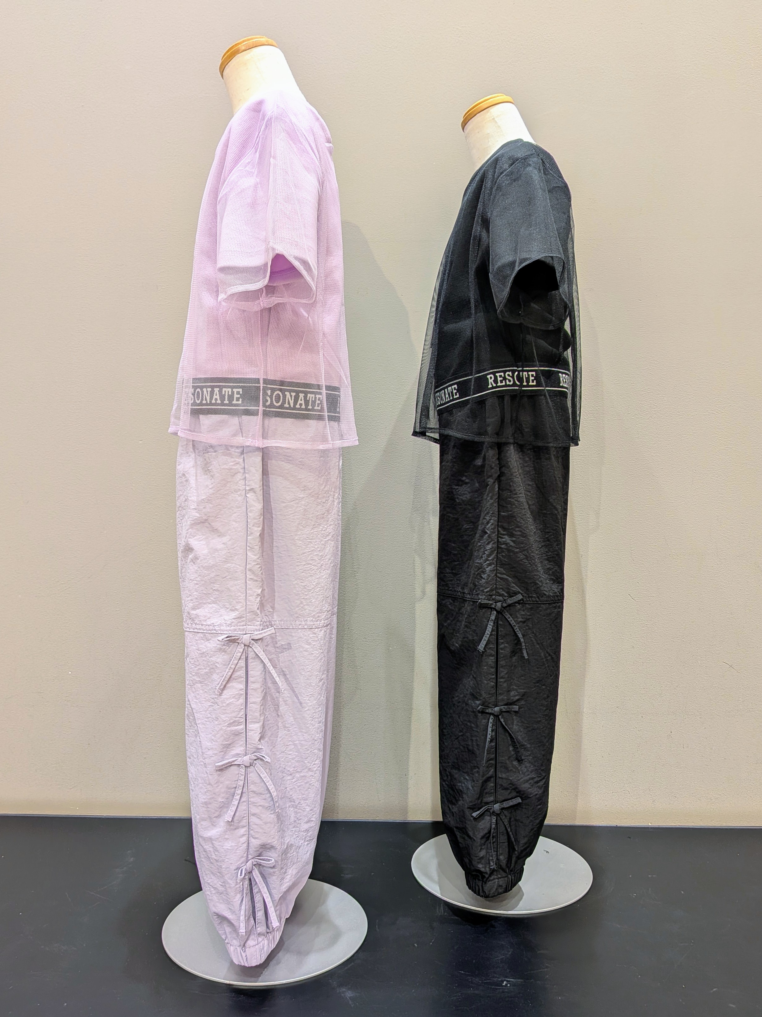 vacheさんの「SHOO･LA･RUE｜【110-150cm】メッシュデザインTシャツ」を使ったコーディネート