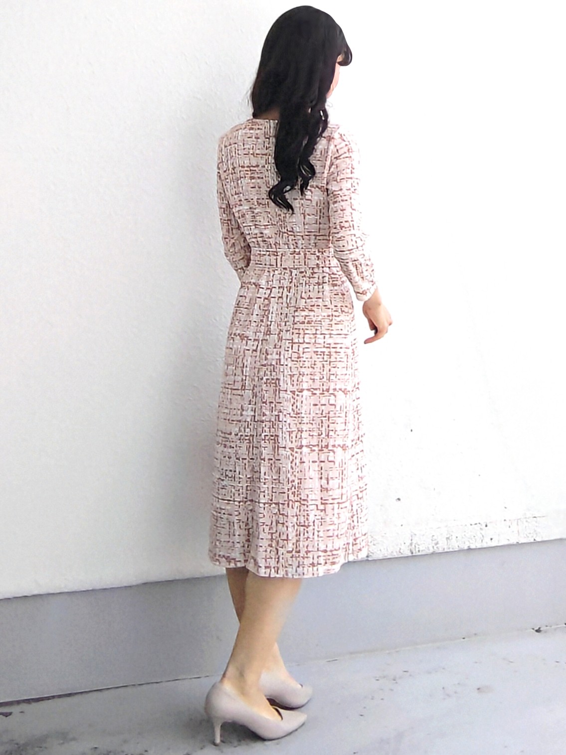 keinaさんの「SunaUna｜【手洗い可／日本製】ジオメトリックワンピース」を使ったコーディネート