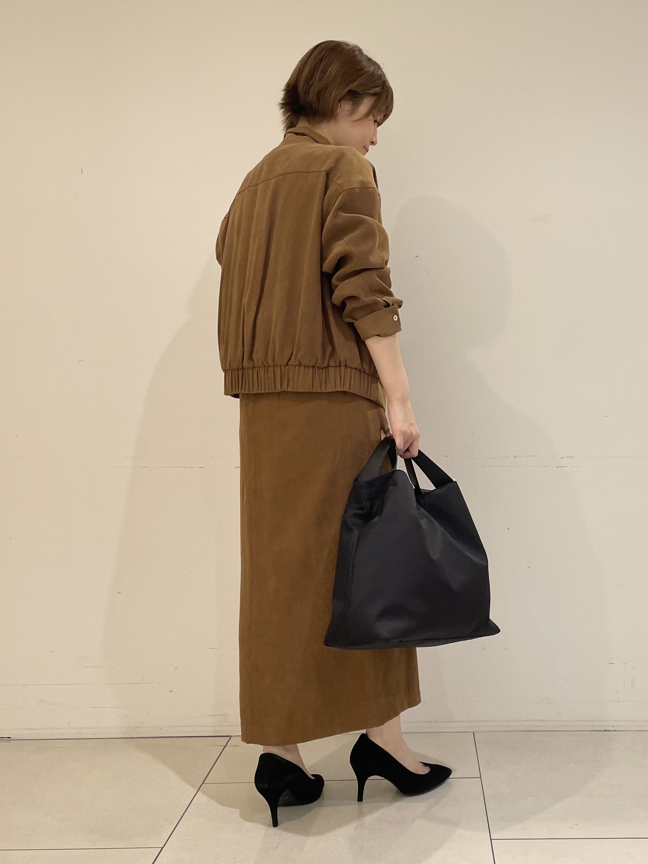 ゆいさんの「UNTITLED｜【セットアップ可】スエードライクブルゾン」を使ったコーディネート