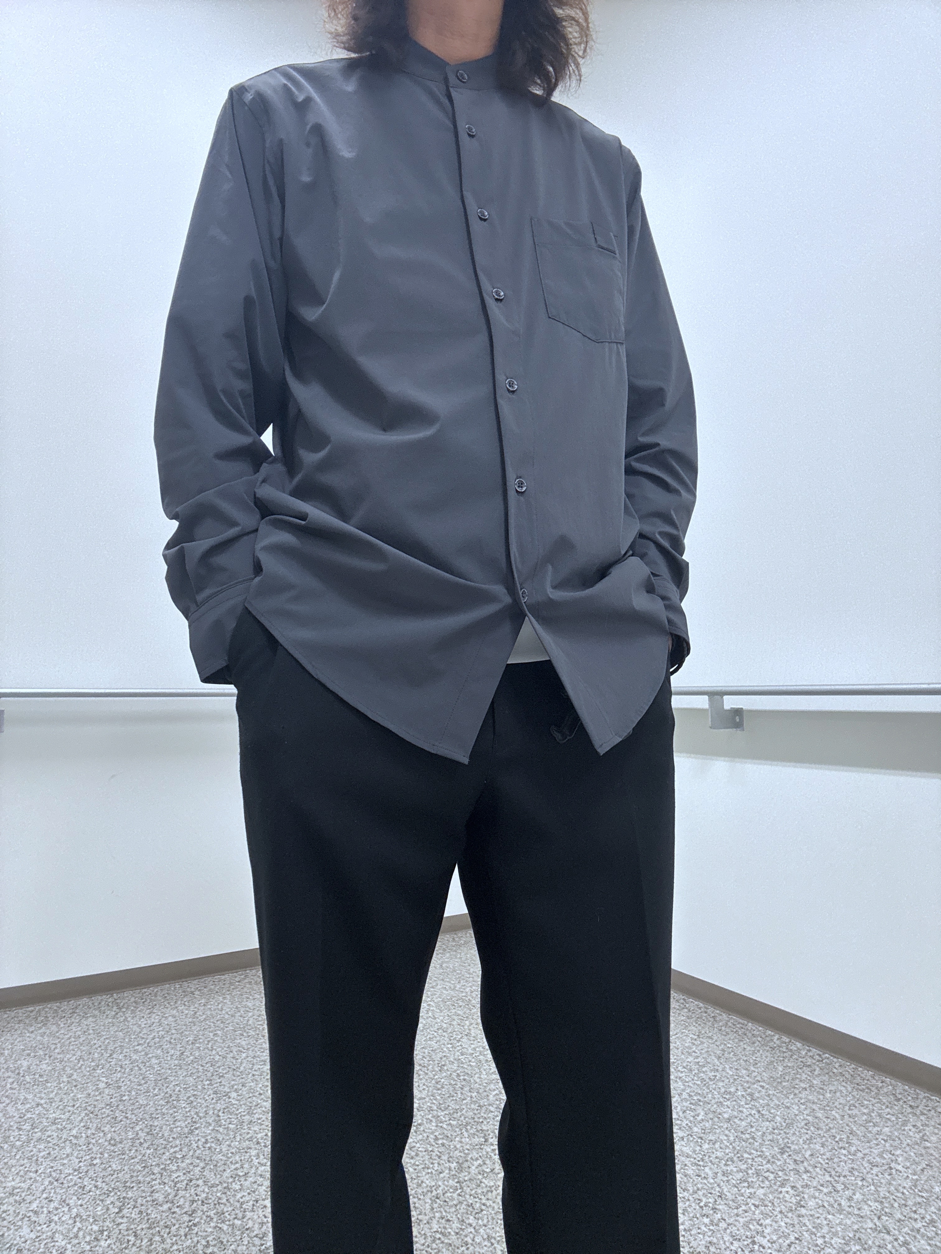 おーのさんの「TAKEO KIKUCHI｜【接触冷感】アイスクリアコットン Tシャツ」を使ったコーディネート