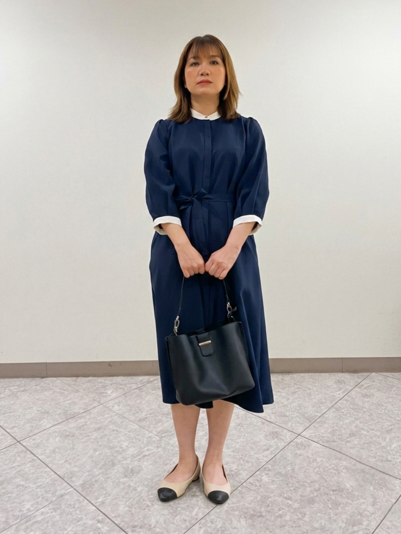 S.xuliさんの「Reflect｜【手洗い可】Aラインロングワンピース」を使ったコーディネート
