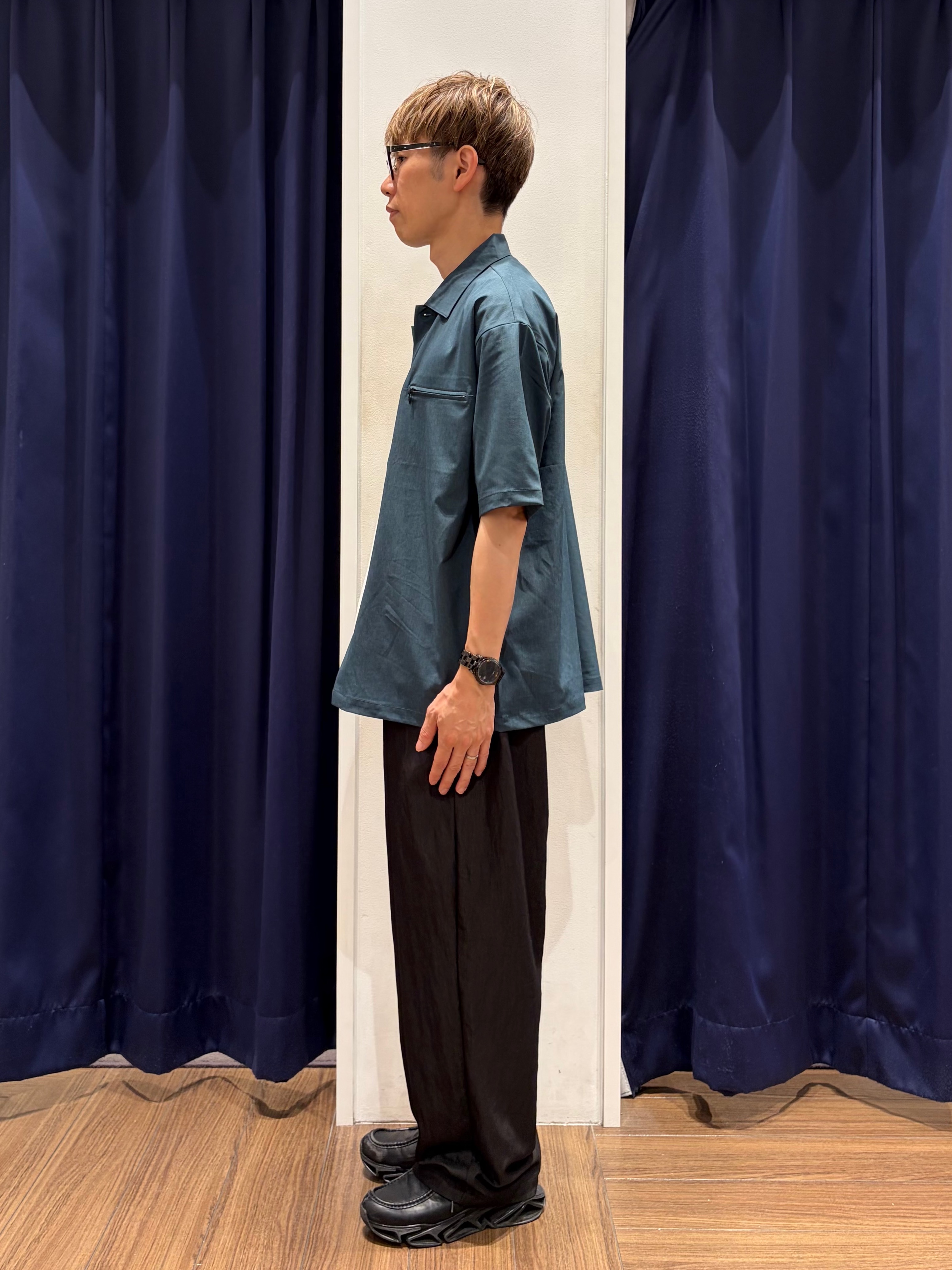 つーじーさんの「THE SHOP TK｜【吸水速乾／接触冷感／防シワ／マシンウォッシャブル】ハイドロクール 半袖シャツ」を使ったコーディネート