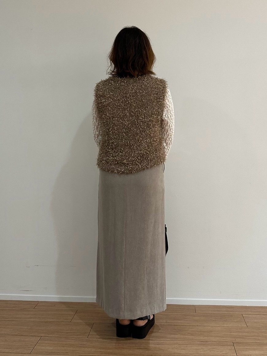 Juneさんの「UNTITLED｜【羽織りのインナーに】レースプルオーバー」を使ったコーディネート
