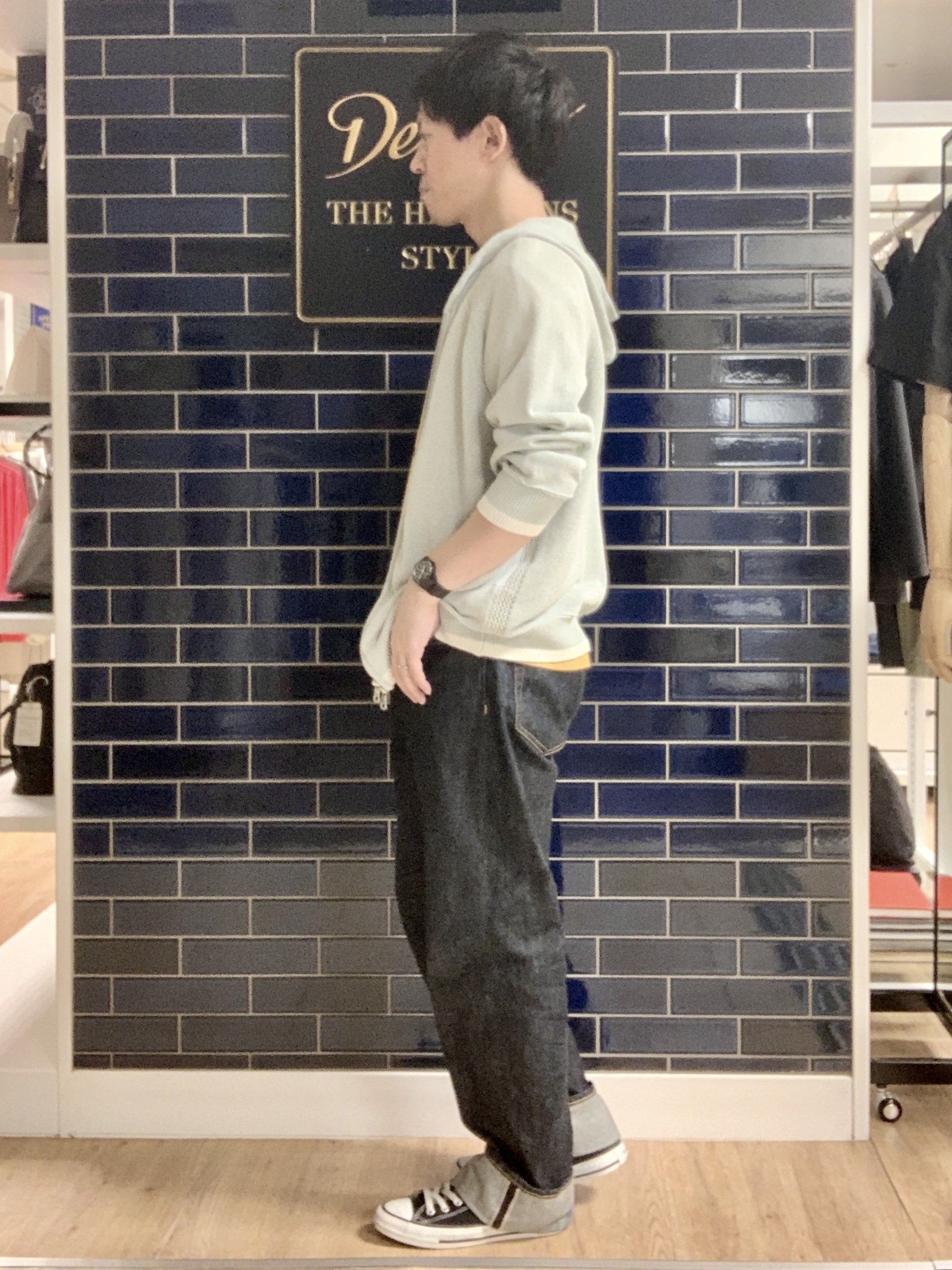 Takaさんの「Dessin｜ペーパーブレンドジップカーデ」を使ったコーディネート