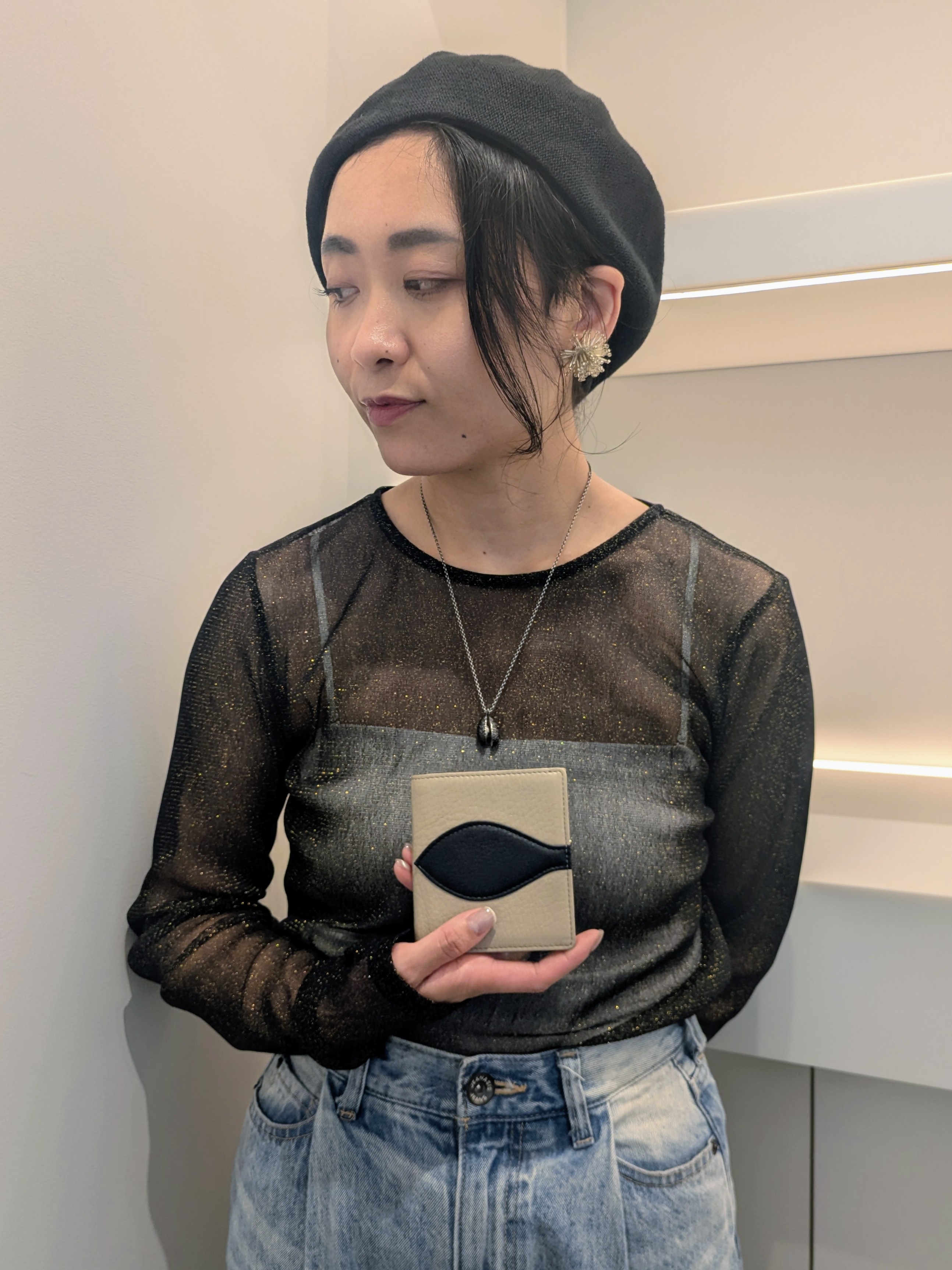 MTさんの「HIROKO HAYASHI｜SONATA（ソナタ）薄型二つ折り財布」を使ったコーディネート