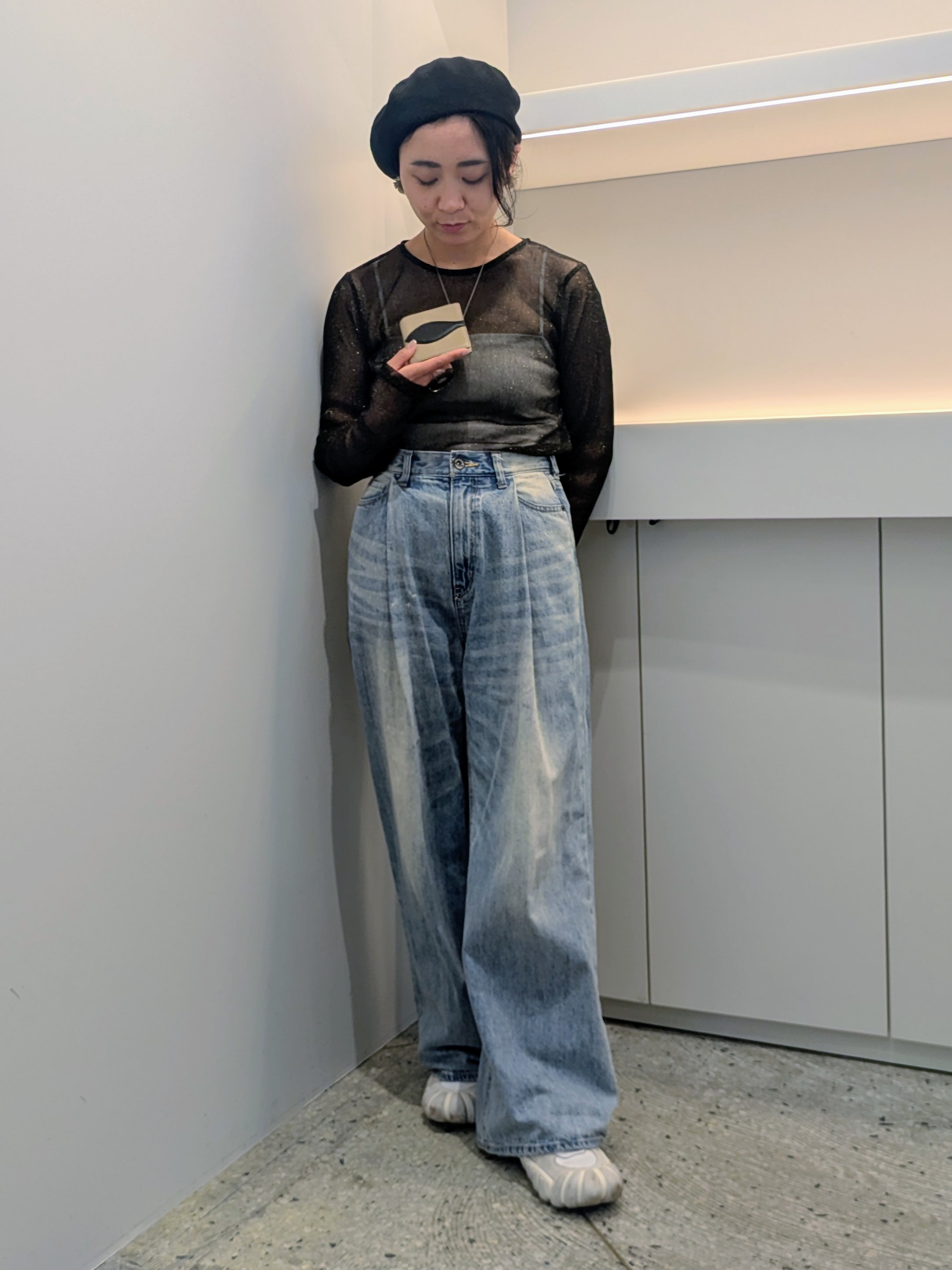 MTさんの「HIROKO HAYASHI｜SONATA（ソナタ）薄型二つ折り財布」を使ったコーディネート