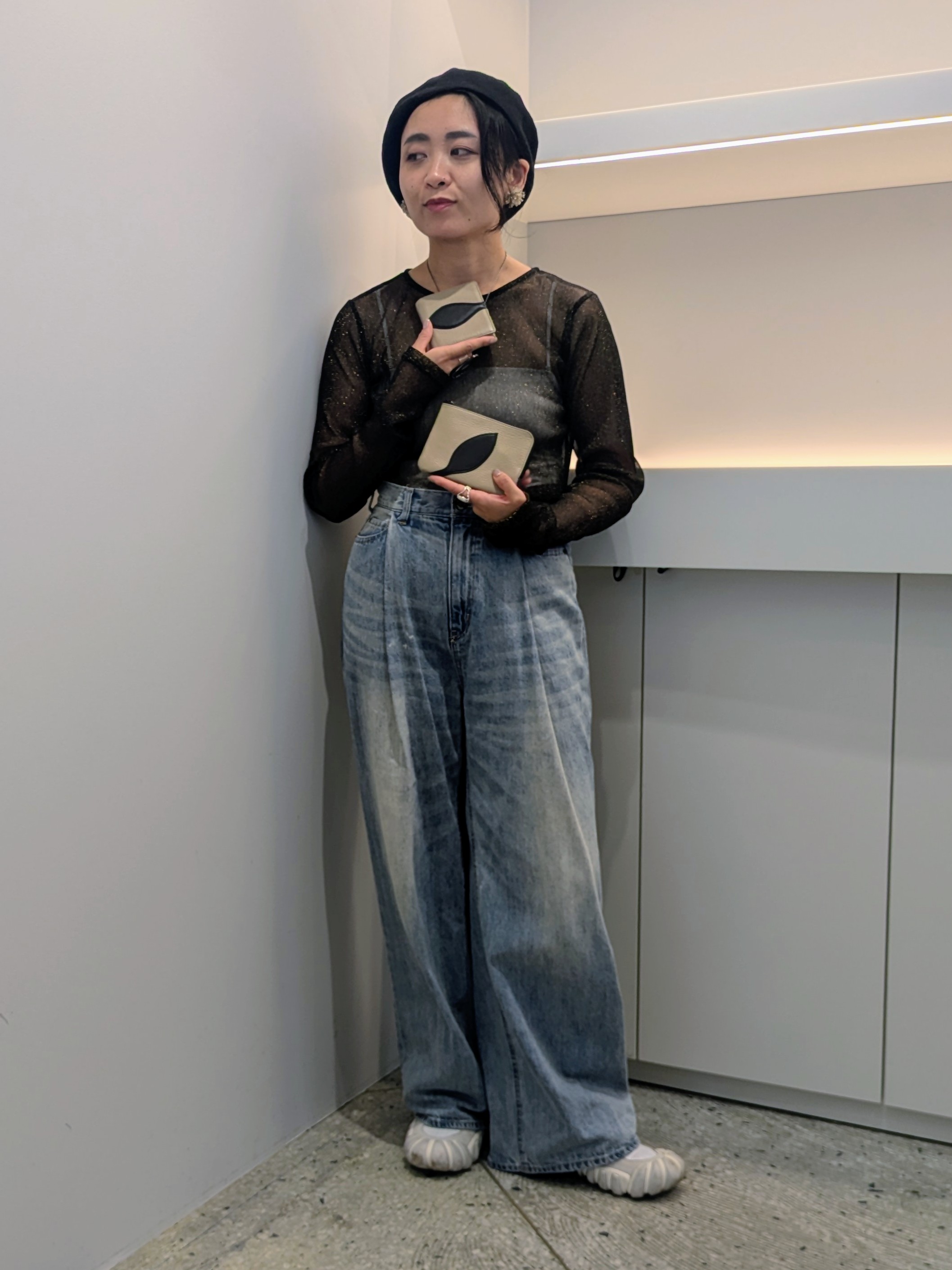 MTさんの「HIROKO HAYASHI｜SONATA（ソナタ）薄型二つ折り財布」を使ったコーディネート