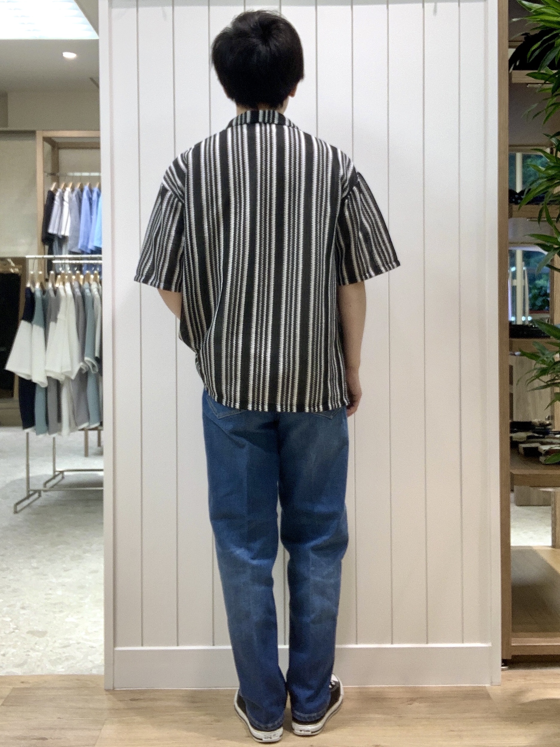 Takaさんの「Dessin｜ストライプシャツ」を使ったコーディネート