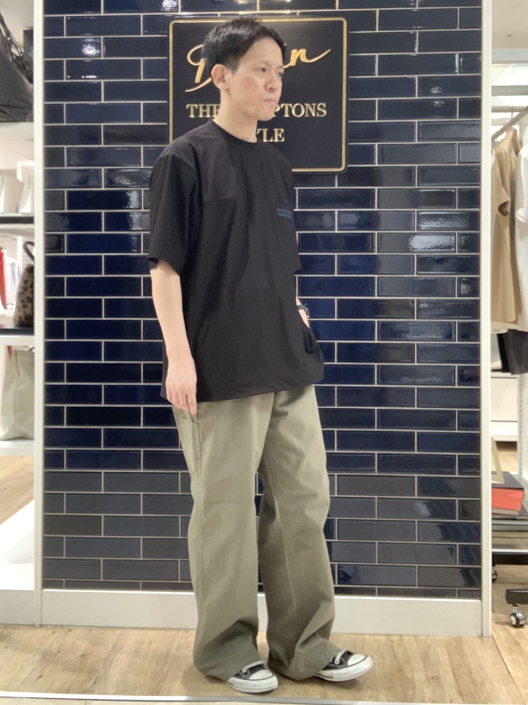 Takaさんの「Dessin｜【吸水速乾/UVカット】メッシュ素材 スポーティTシャツ」を使ったコーディネート