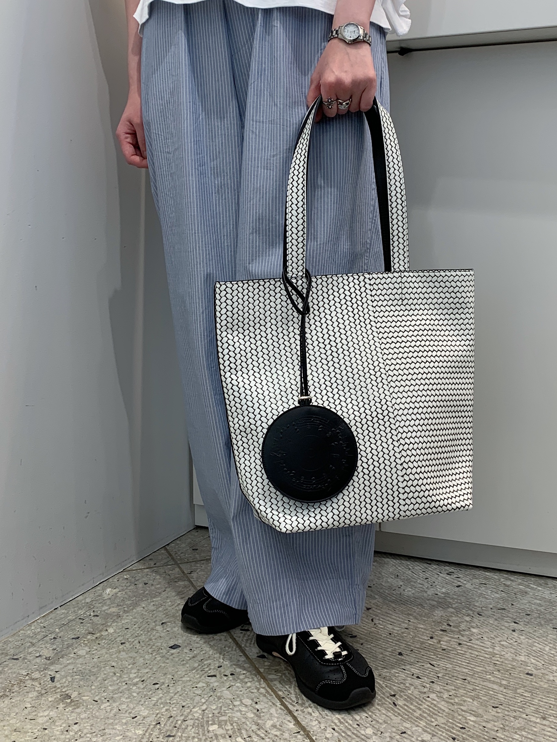Iさんの「HIROKO HAYASHI｜OTTICA（オッティカ）トートバッグM」を使ったコーディネート