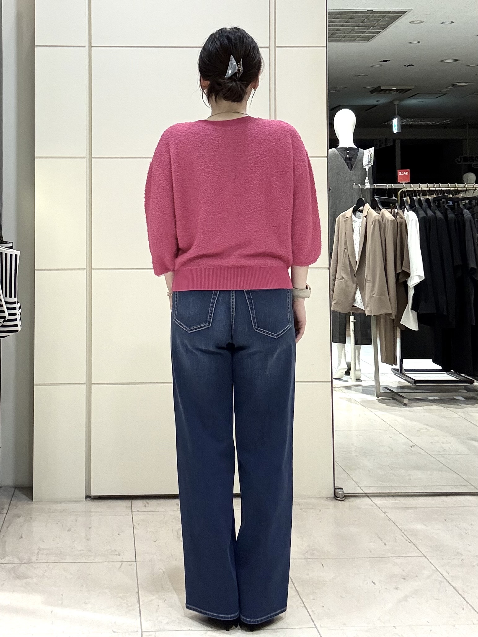 mori.さんの「UNTITLED｜【ジャケットライク/前後2WAY】コットン混カールプルオーバー」を使ったコーディネート