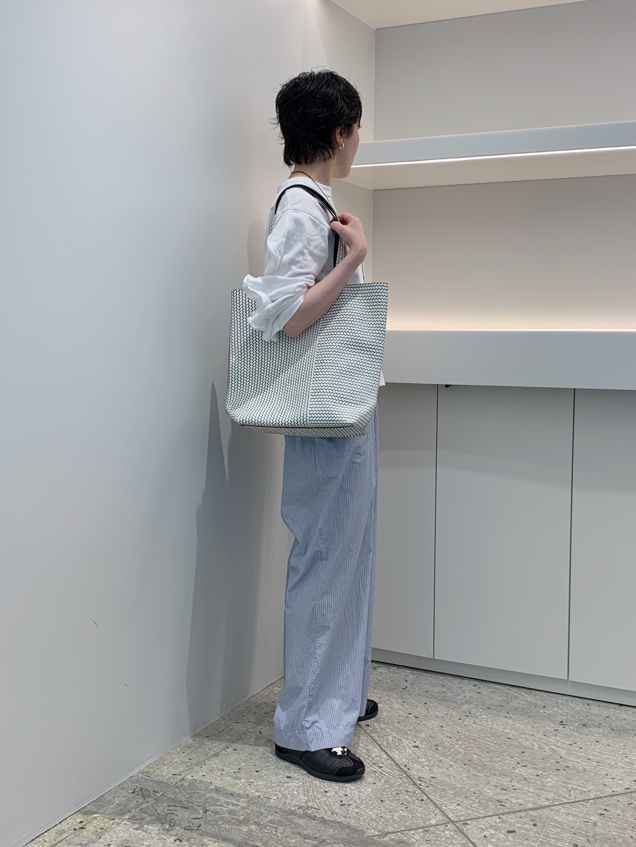 Iさんの「HIROKO HAYASHI｜OTTICA（オッティカ） トートバッグL」を使ったコーディネート