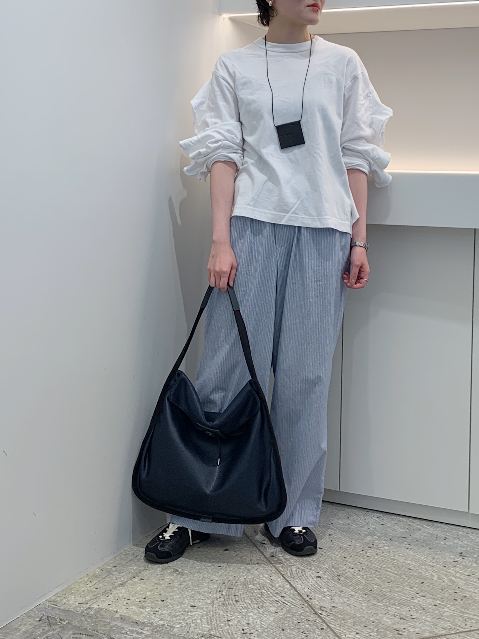 Iさんの「HIROKO HAYASHI｜MAMELI（マメリ）2wayトートバッグ」を使ったコーディネート