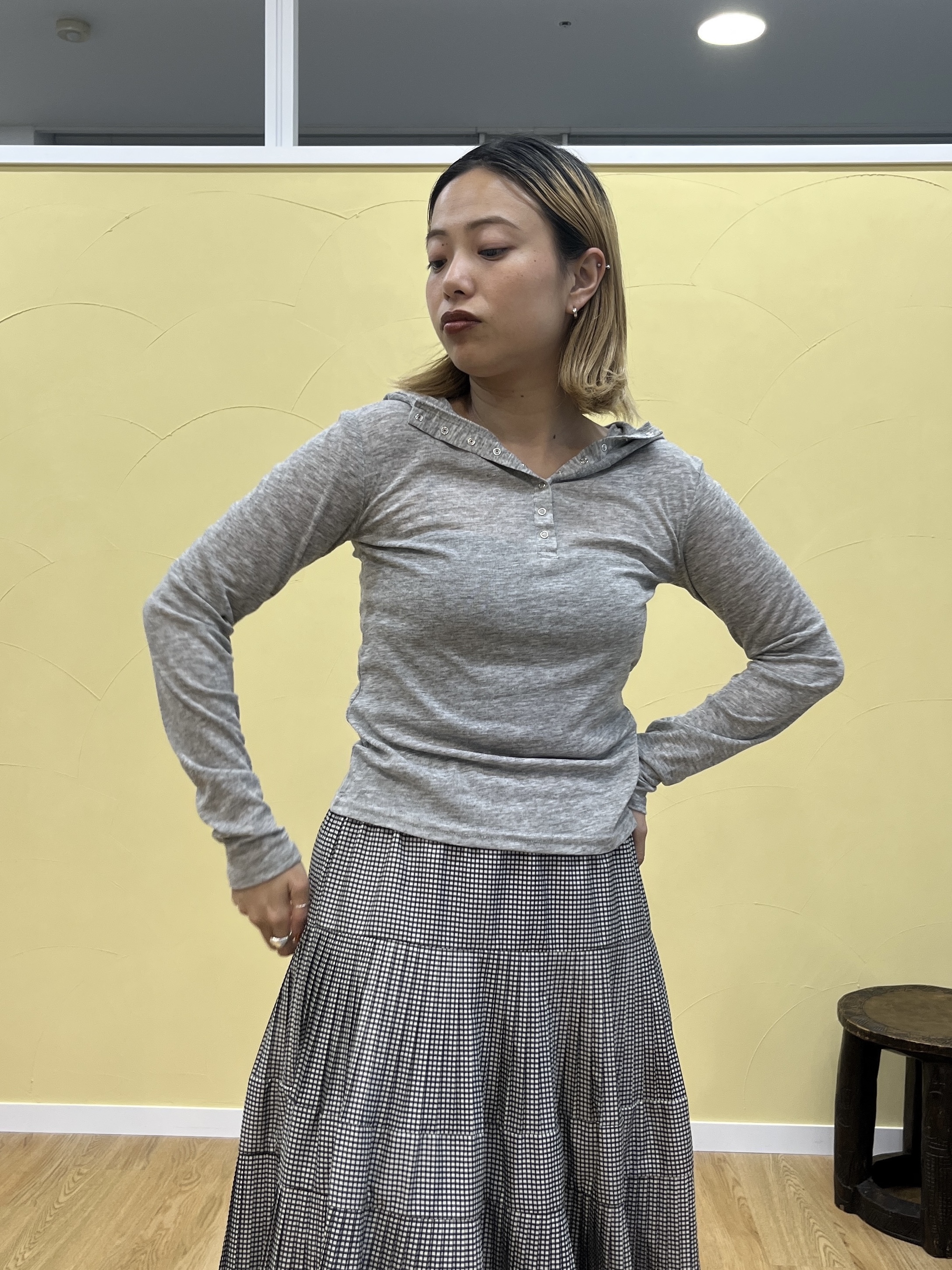 Harukaさんの「INDIVI｜フーディシアーカットソー」を使ったコーディネート