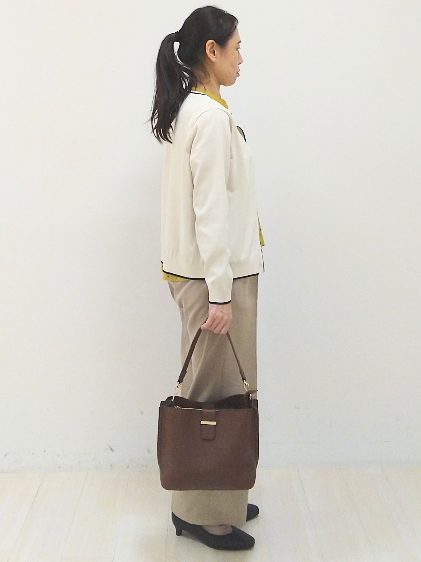SANAさんの「Reflect｜【通勤◎】カットワーク刺繍レース シャツブラウス」を使ったコーディネート