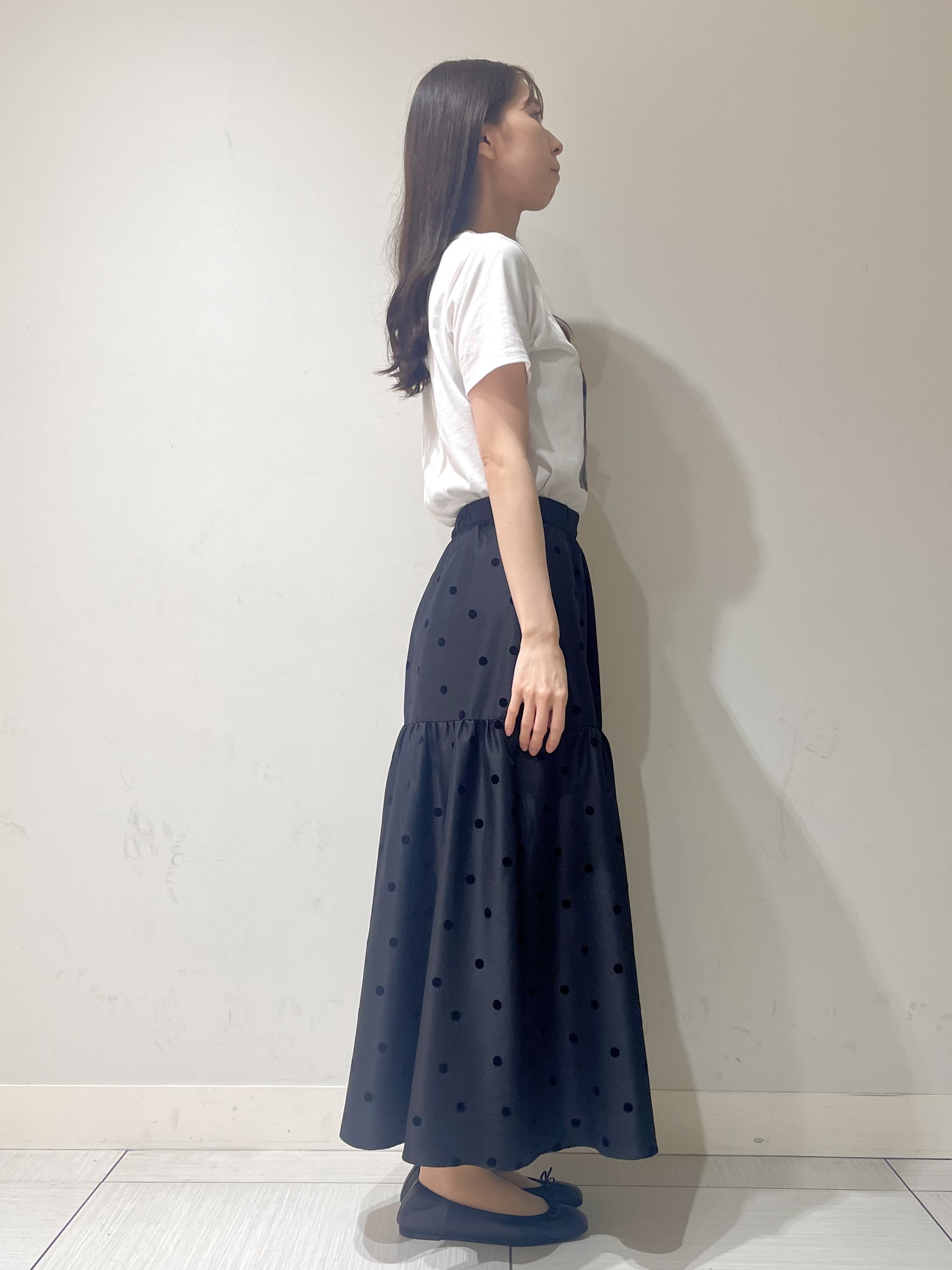 ことさんの「DRESSTERIOR｜【別注】マリリンモンロー/モノトーンプリントTシャツ」を使ったコーディネート