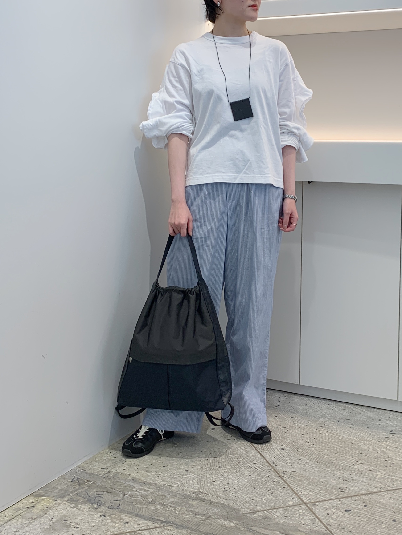 Iさんの「HIROKO HAYASHI｜LUINI（ルイーニ）2wayナップサック」を使ったコーディネート
