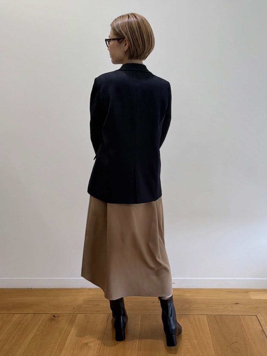 Mariko.Sさんの「OPAQUE.CLIP｜ボウタイ付きシャツワンピース【洗濯機OK】」を使ったコーディネート