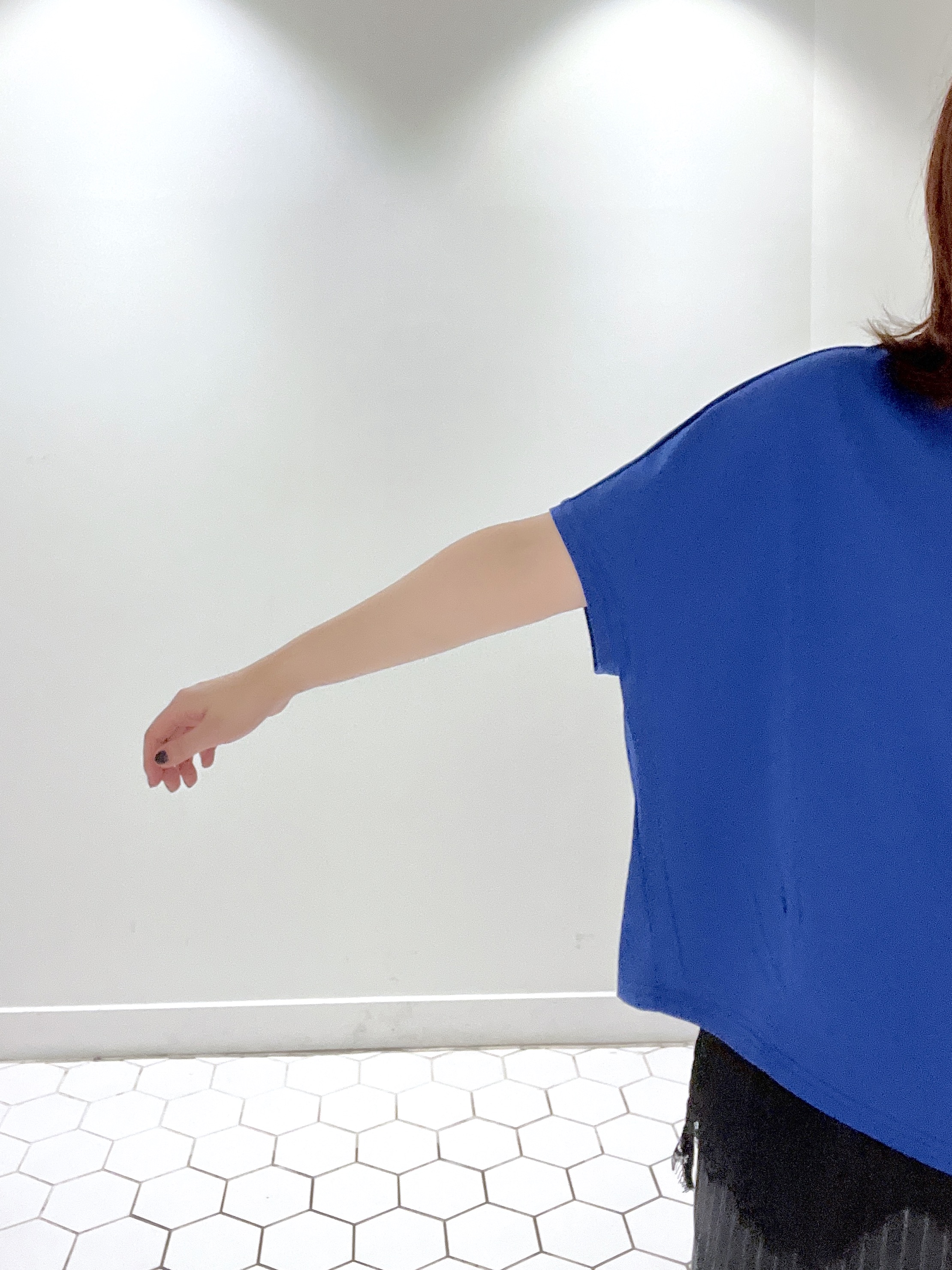 Makinoさんの「Dessin｜【汗シミ防止/UVカット】ドルマンスリーブ プルオーバー」を使ったコーディネート